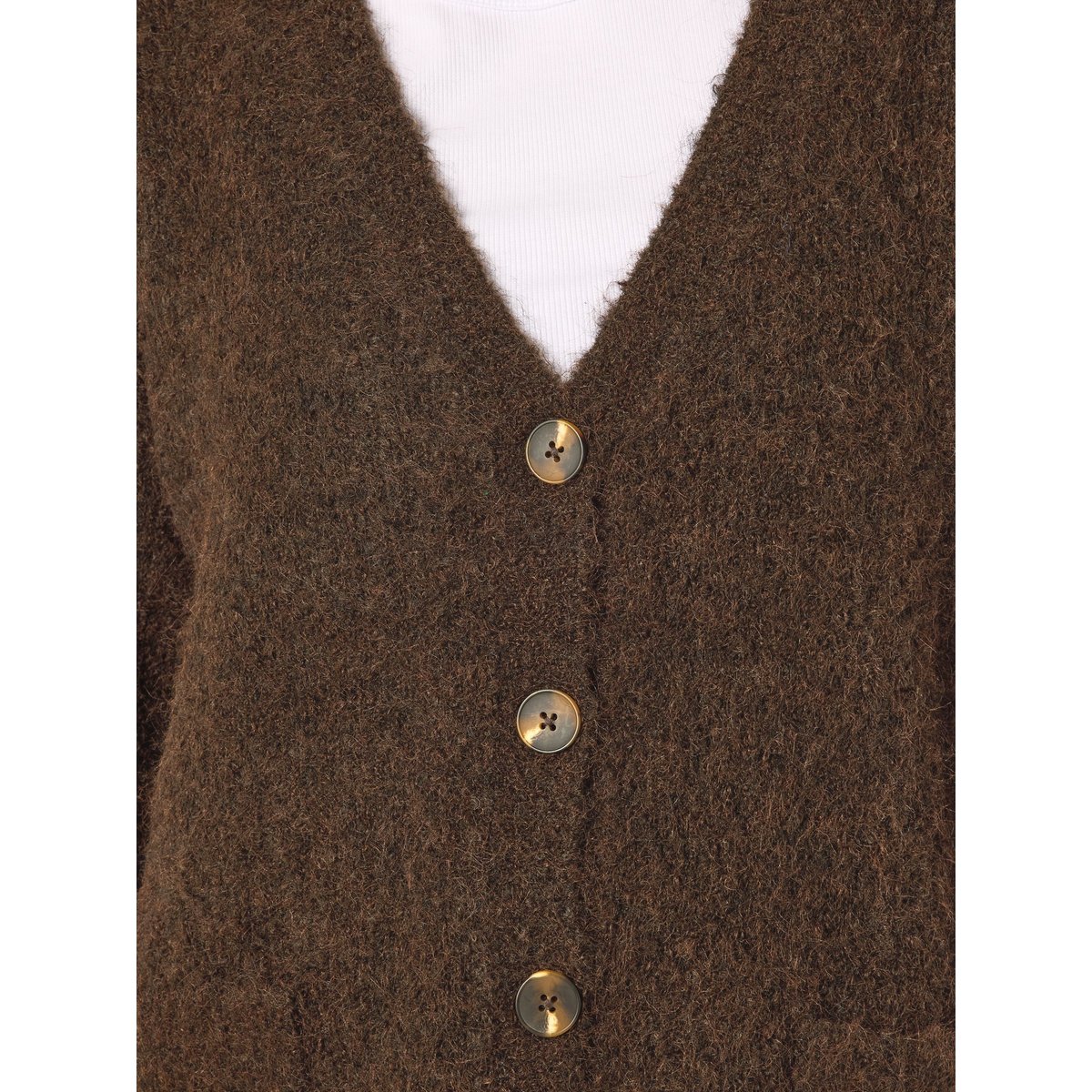 Cardigan marron - chocolate brown1, NOISY MAY
