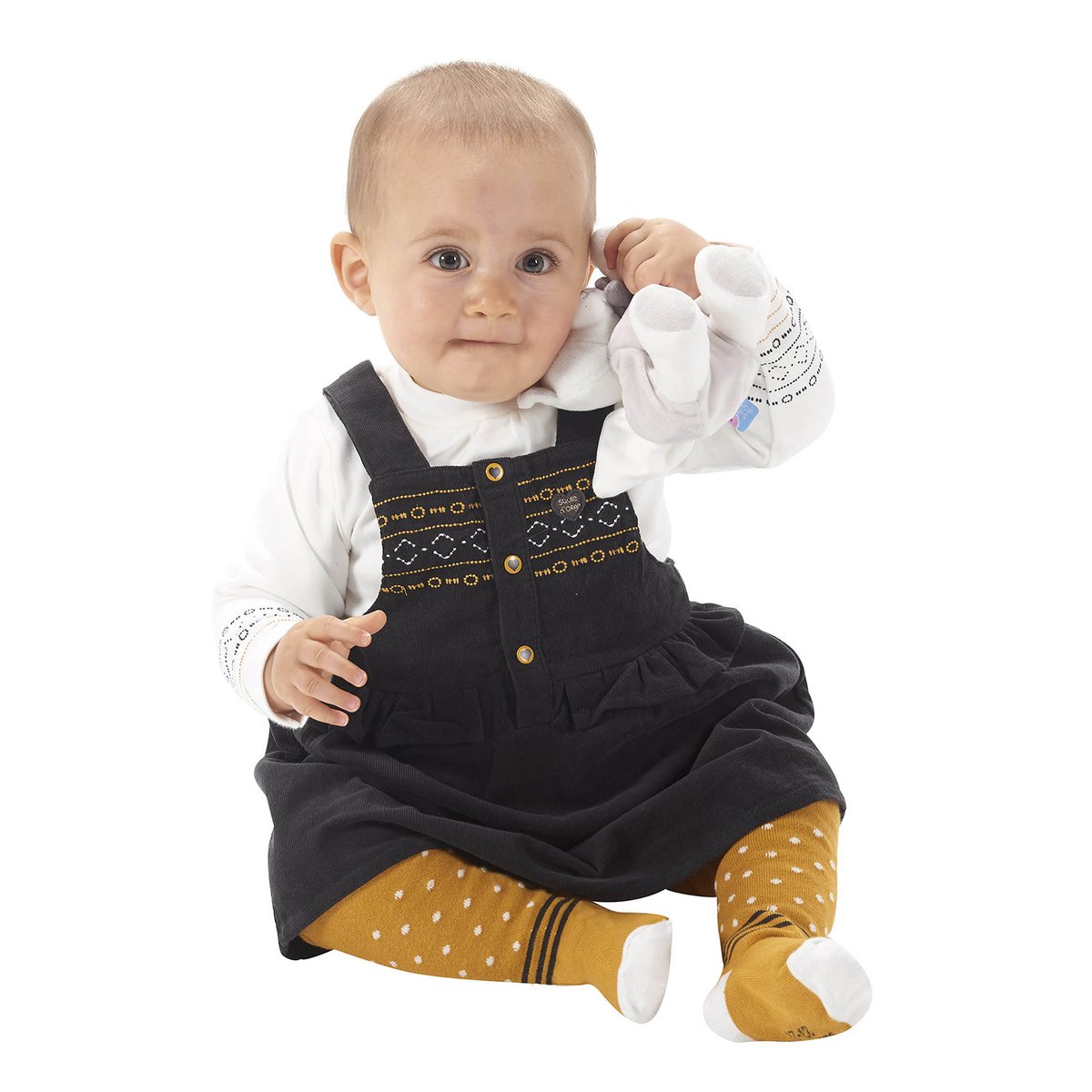Tee shirt + robe doriane gris, SUCRE D'ORGE