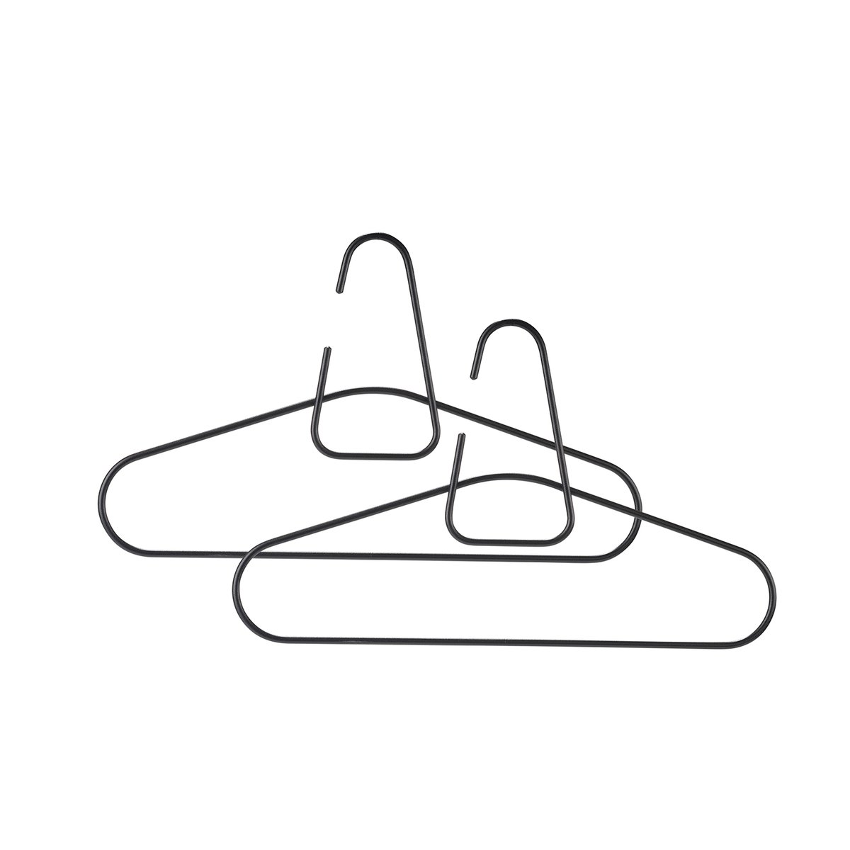 Lot de 2 cintres A-HANGER noir, ZONE DENMARK
