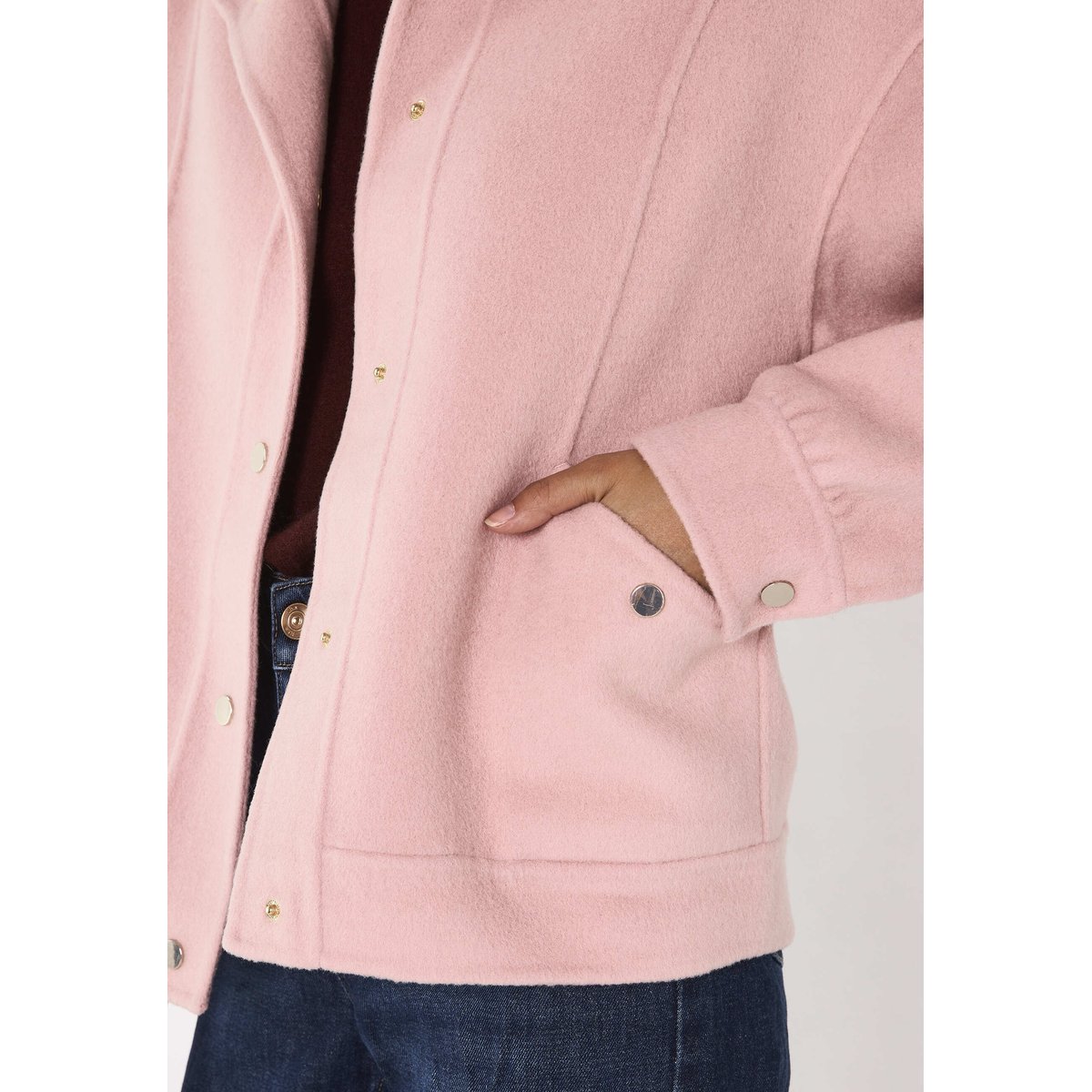 Blouson en laine mélangée CHRIS primerose, Maison 123