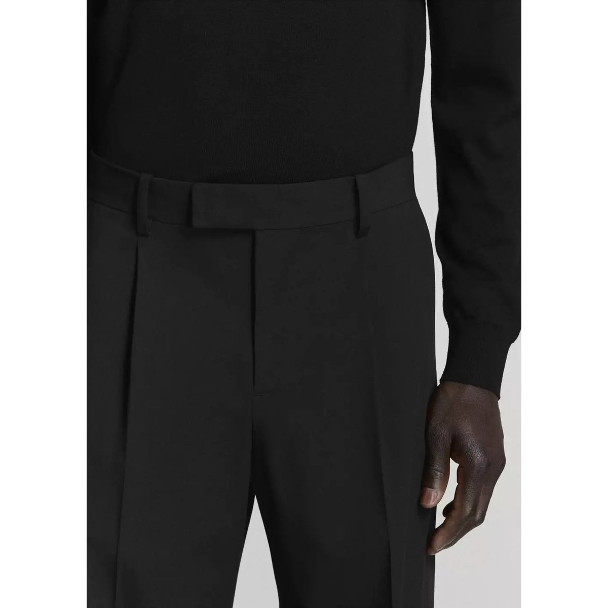 Pantalon costume Boston regular fit noir, MANGO MAN