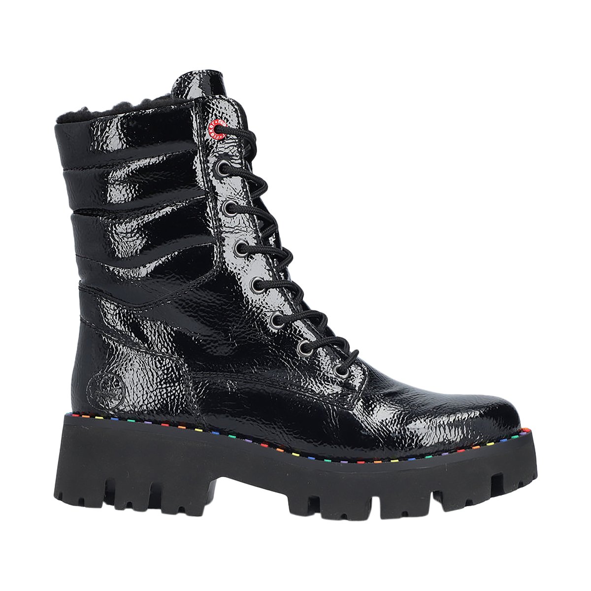 Bottines Cuir Largo noir, RIEKER