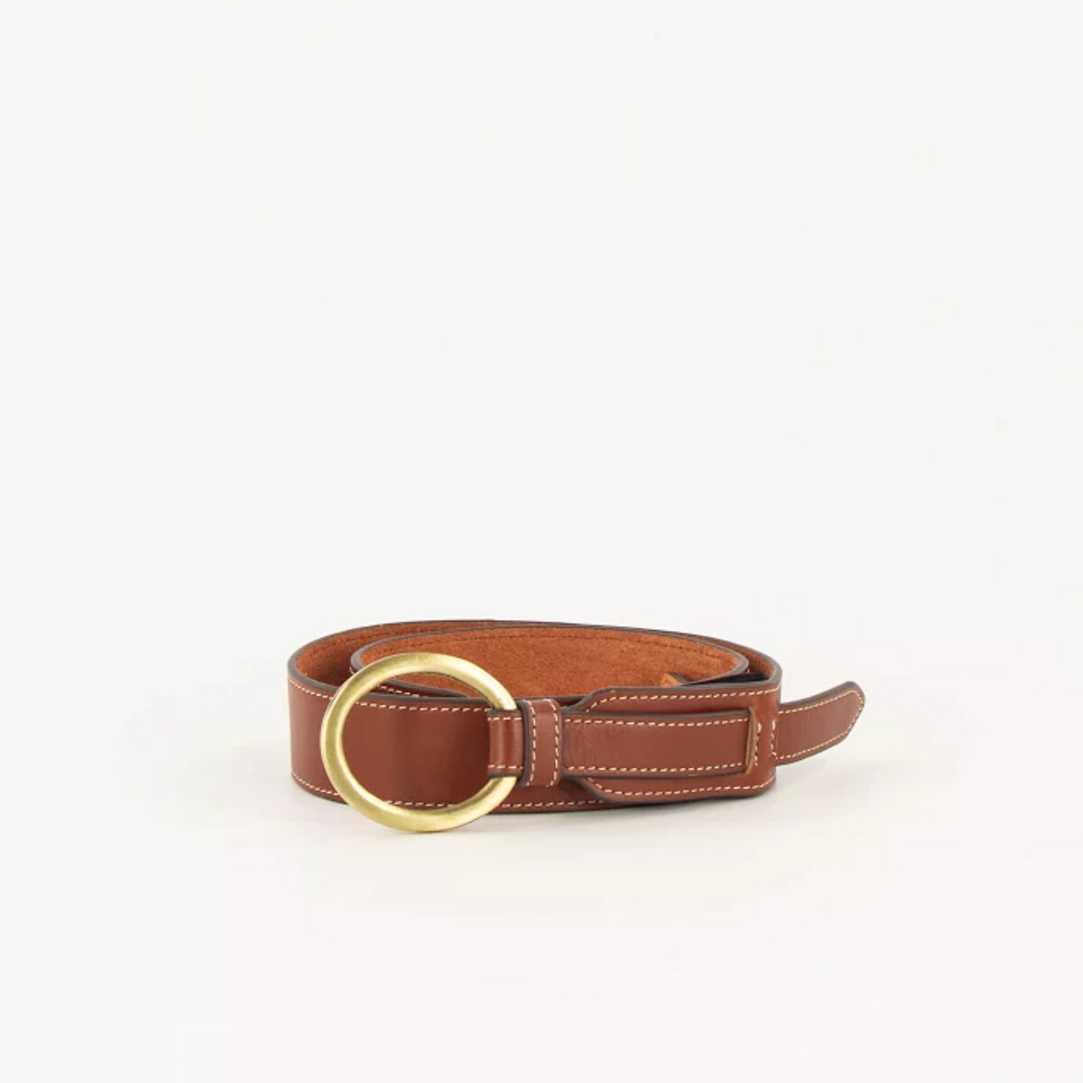 Antonino Leather Belt camel, SESSUN