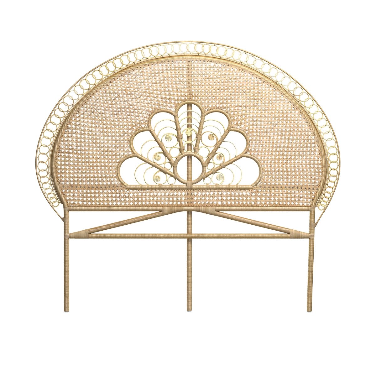 Tête de lit en rotin - GABRIELLA naturel, MAISON PAVANE