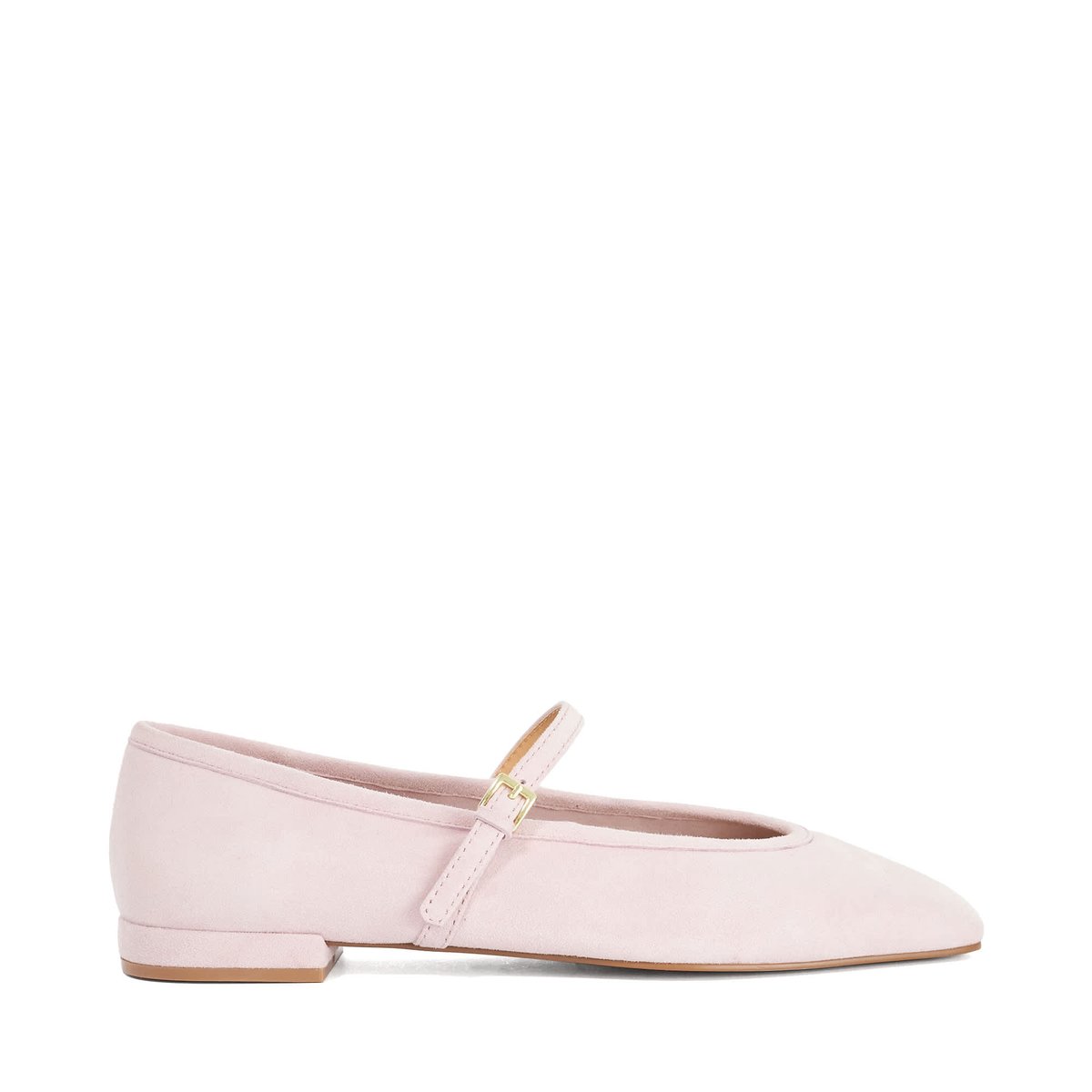 Mary-Janes en cuir suédé - HEARTHROB blush-suede, DUNE LONDON