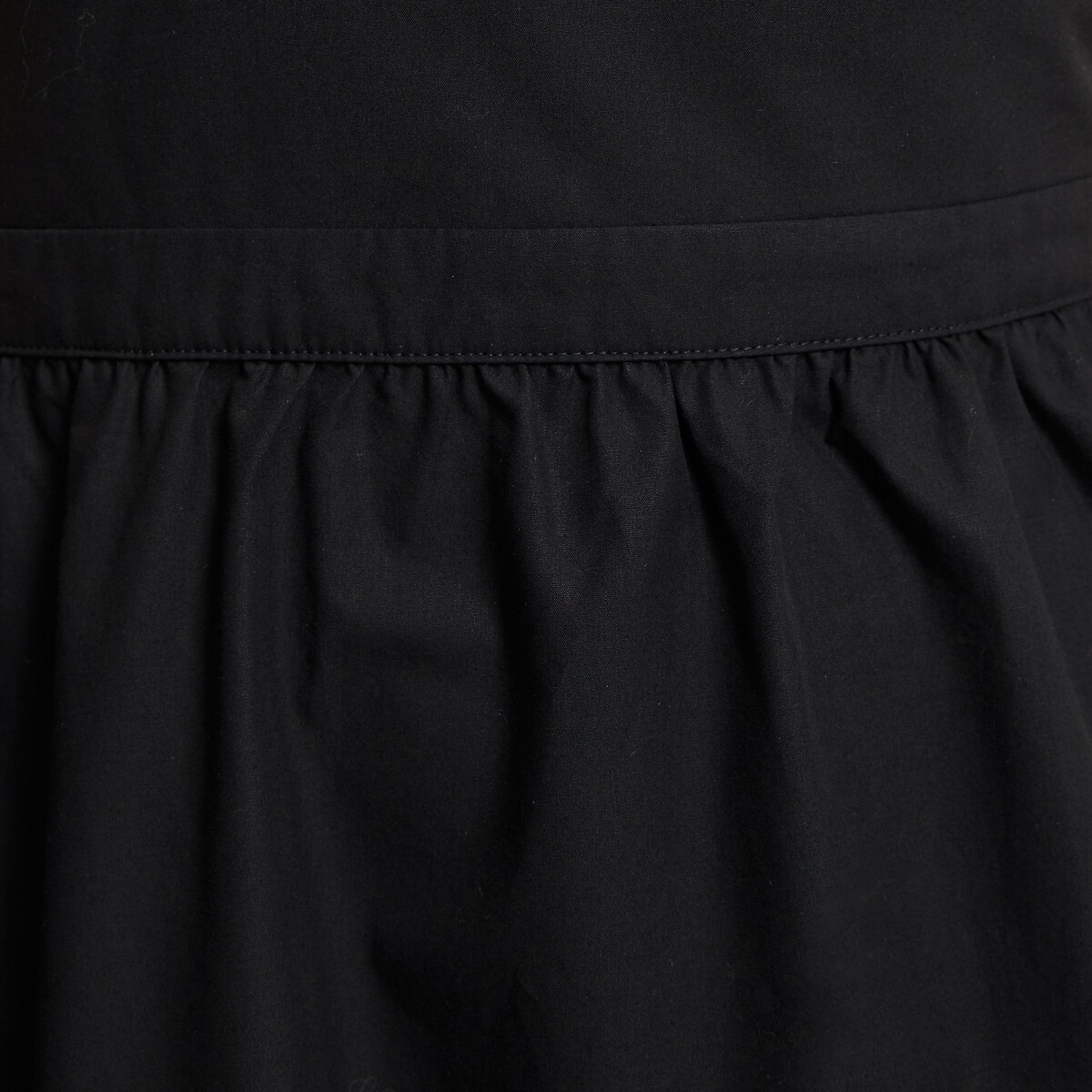 Robe longue à bretelles col V noir, LA REDOUTE COLLECTIONS