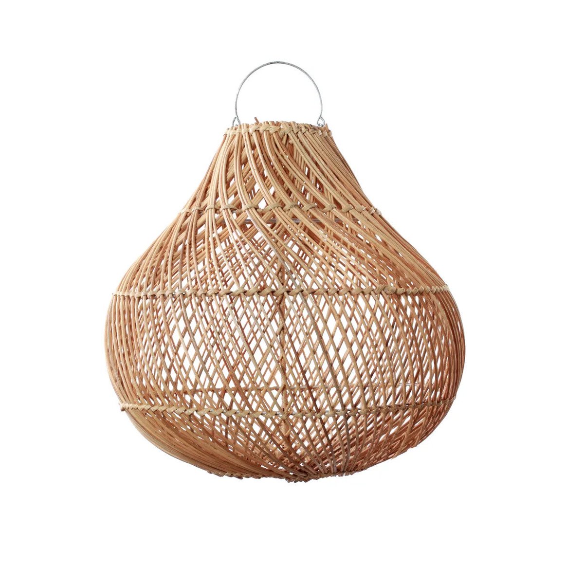Suspension en rotin BOTTLE beige, BAZAR BIZAR