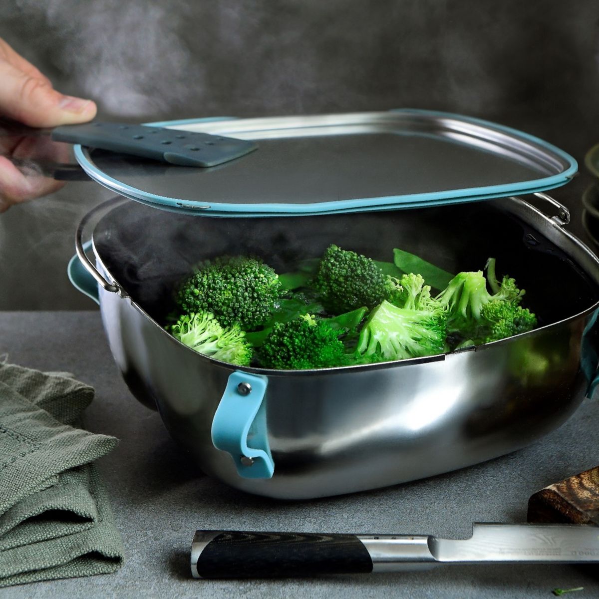 Cuve HD9960/00 Accessoire cuisson vapeur et wok pour Airfryers XXL+ couleur unique, PHILIPS