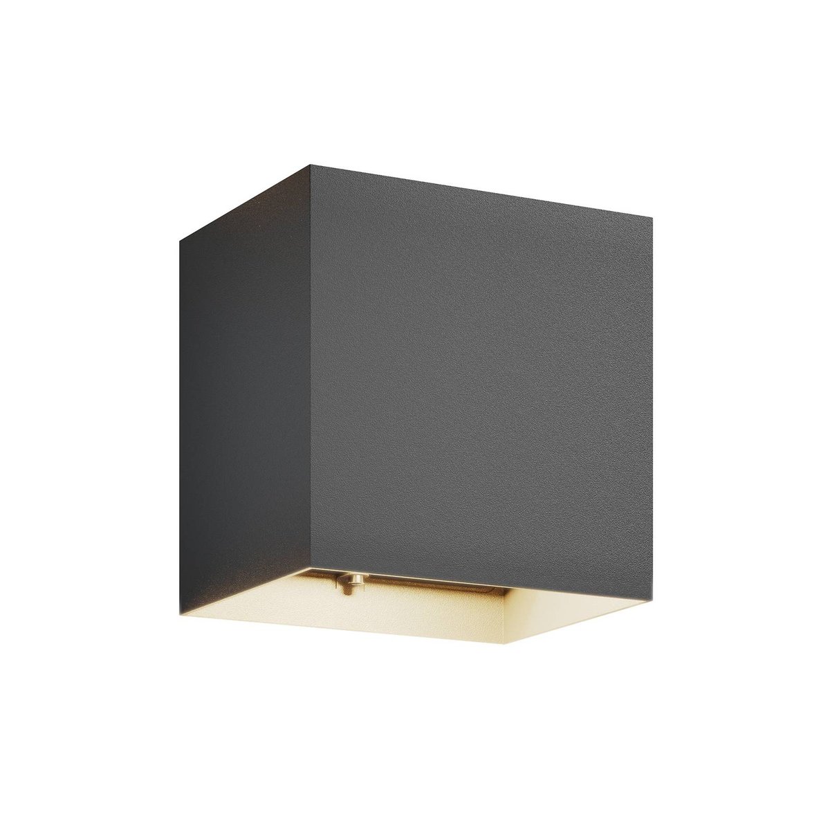 Applique extérieure en aluminium moderneLED gris foncé, LUCANDE