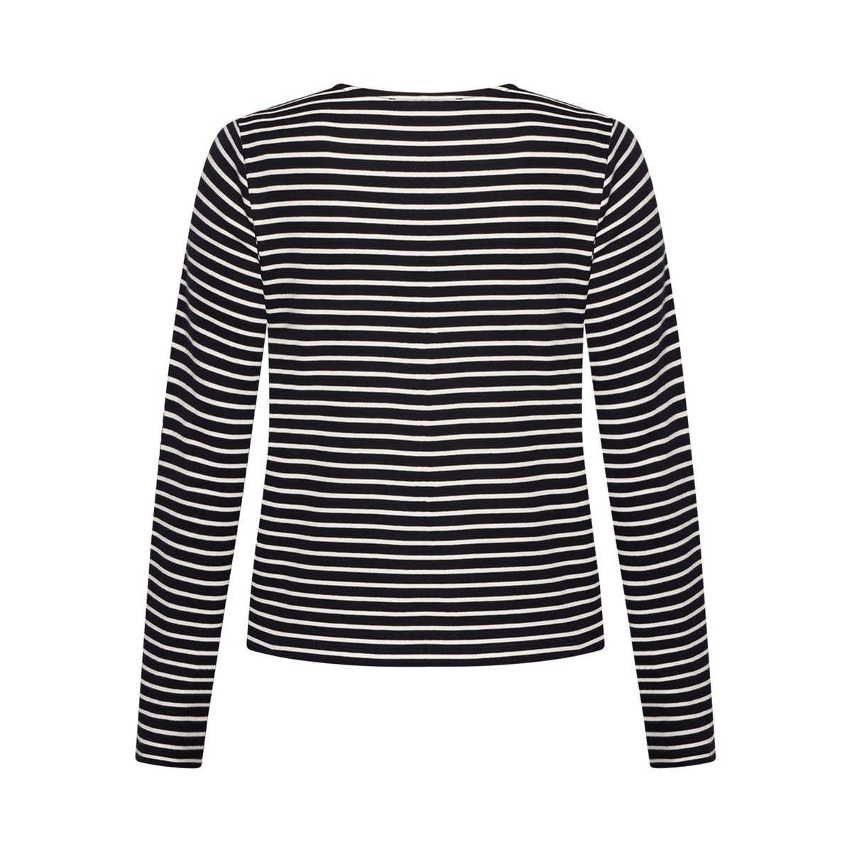 Veste molletonnée à patte de boutonnage dark bluecream, ZERO