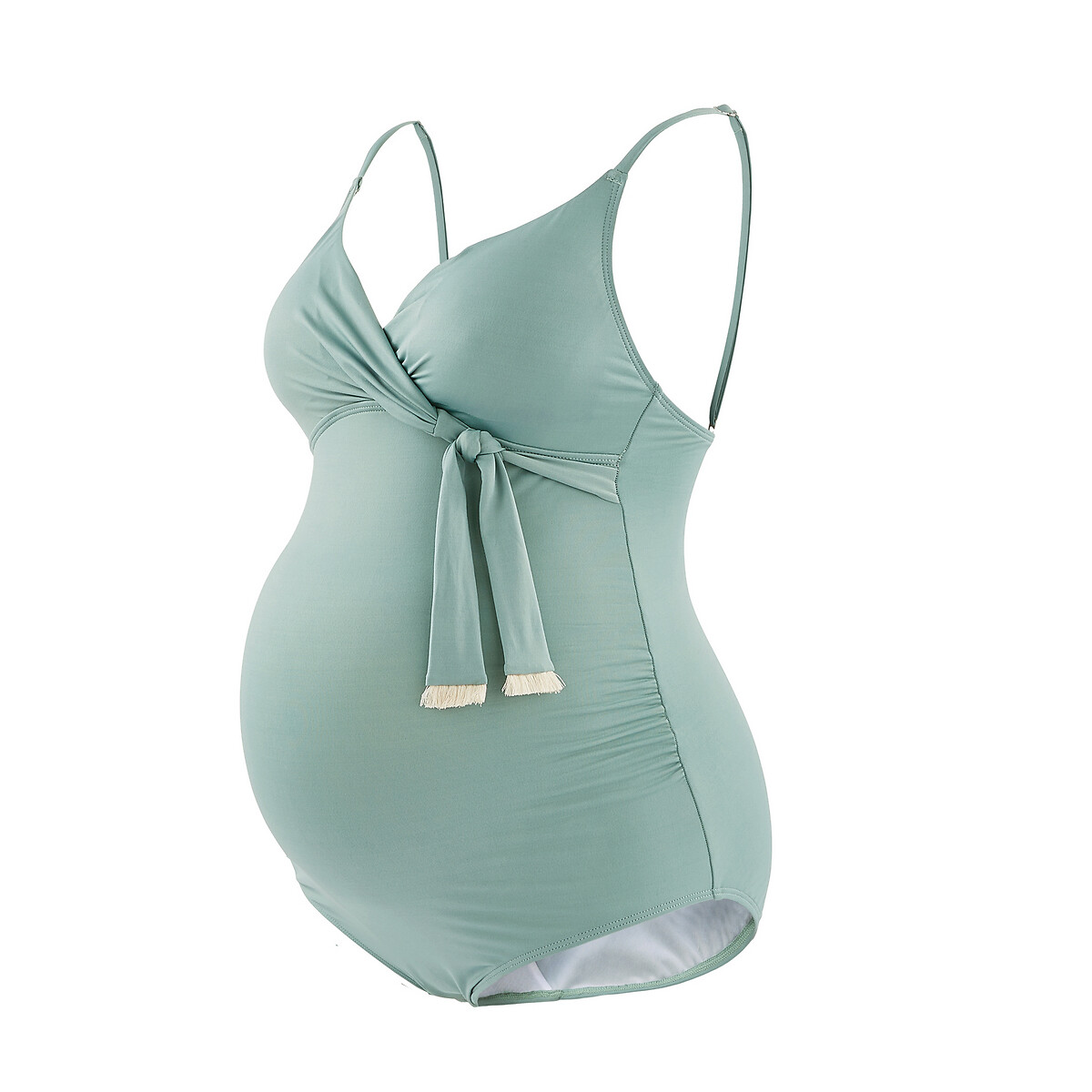 Maillot de bain 1 pièce de maternité Manitoba kaki, CACHE COEUR