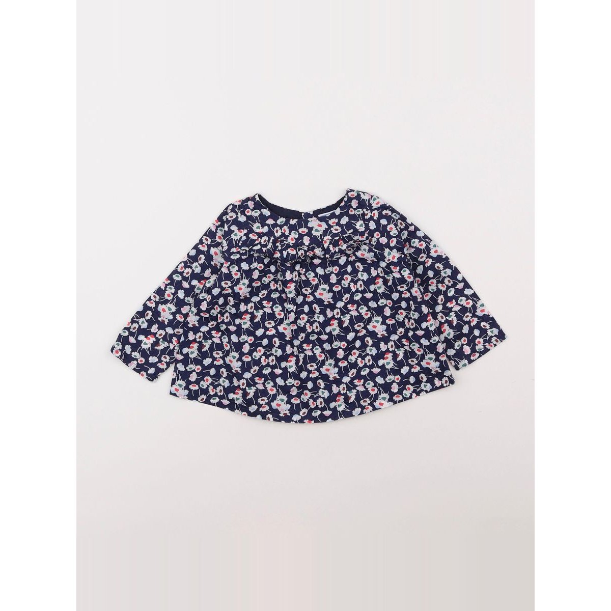 Blouse liberty - Très bon état bleu, JACADI