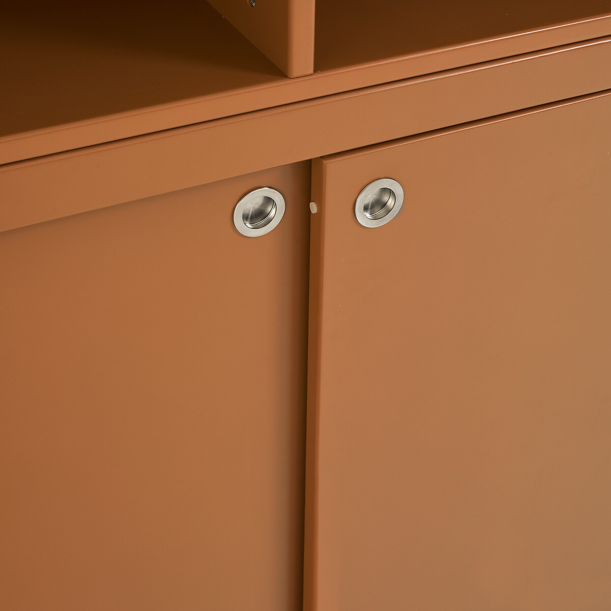 Libreria, finitura pittura opaca, 15 vani e 3 ante, ALEXANDRIE caramello , LA REDOUTE INTERIEURS