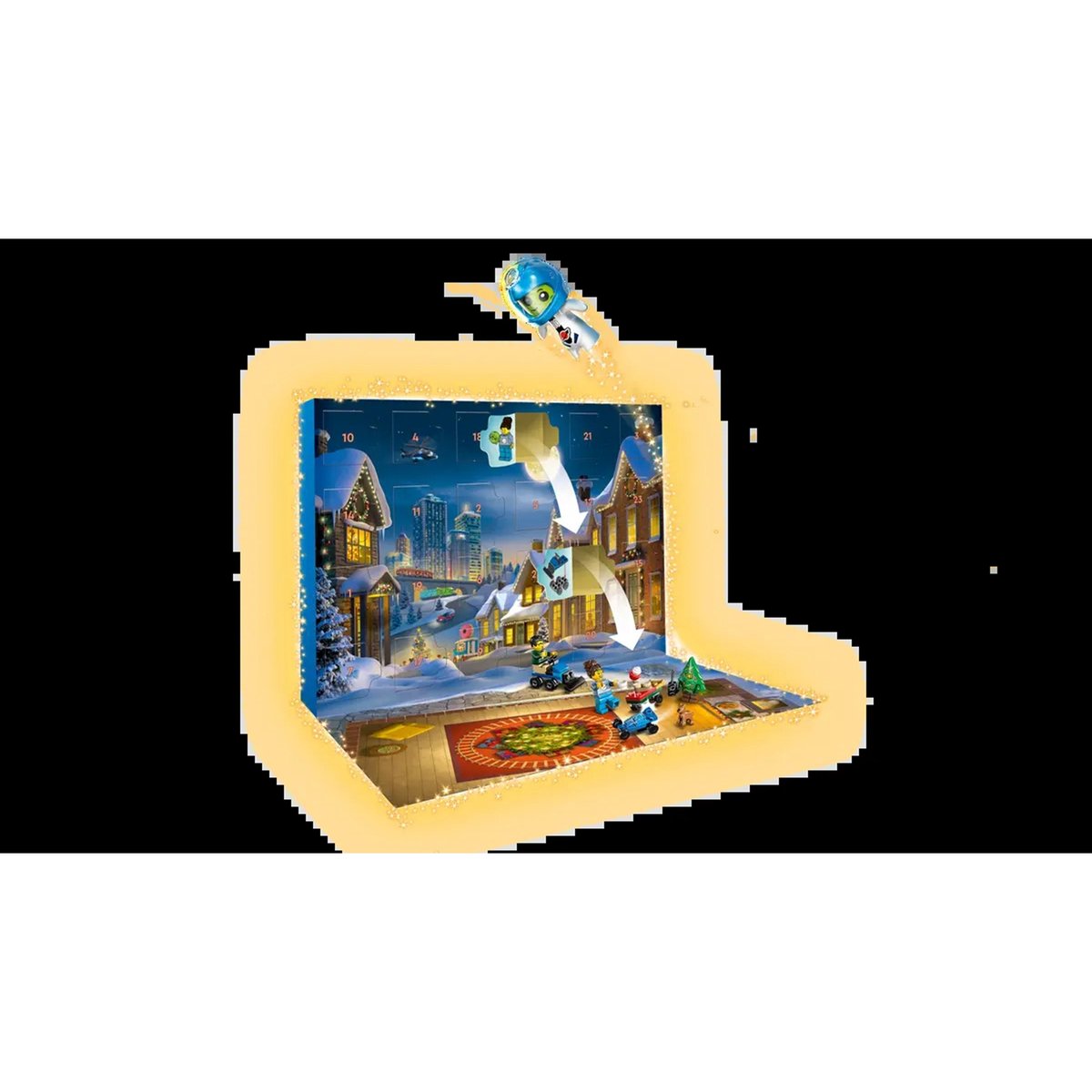 City Le calendrier de l'Avent 2025 multicolore, LEGO