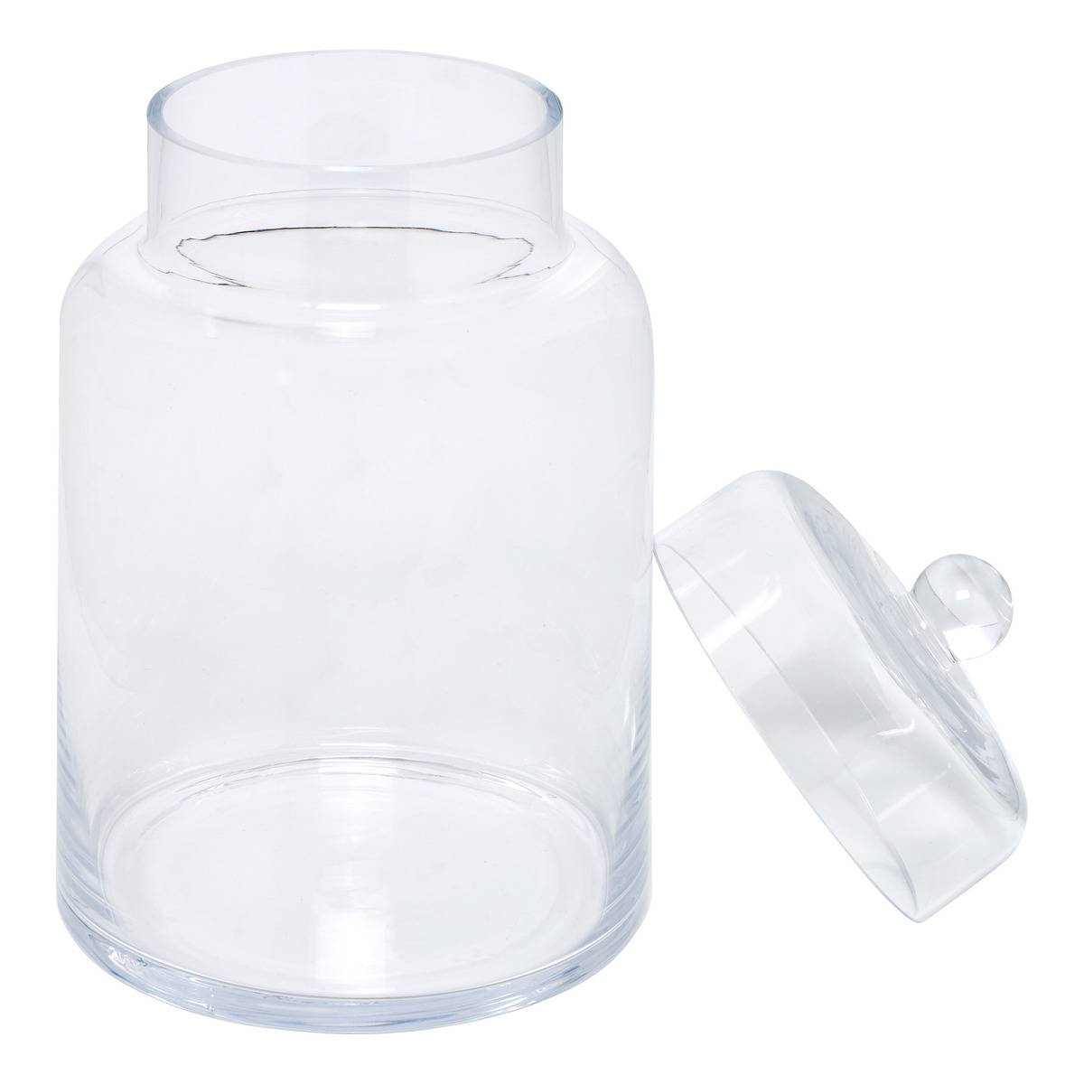 Bonbonnière ronde format moyen transparent, 5FIVE SIMPLY SMART