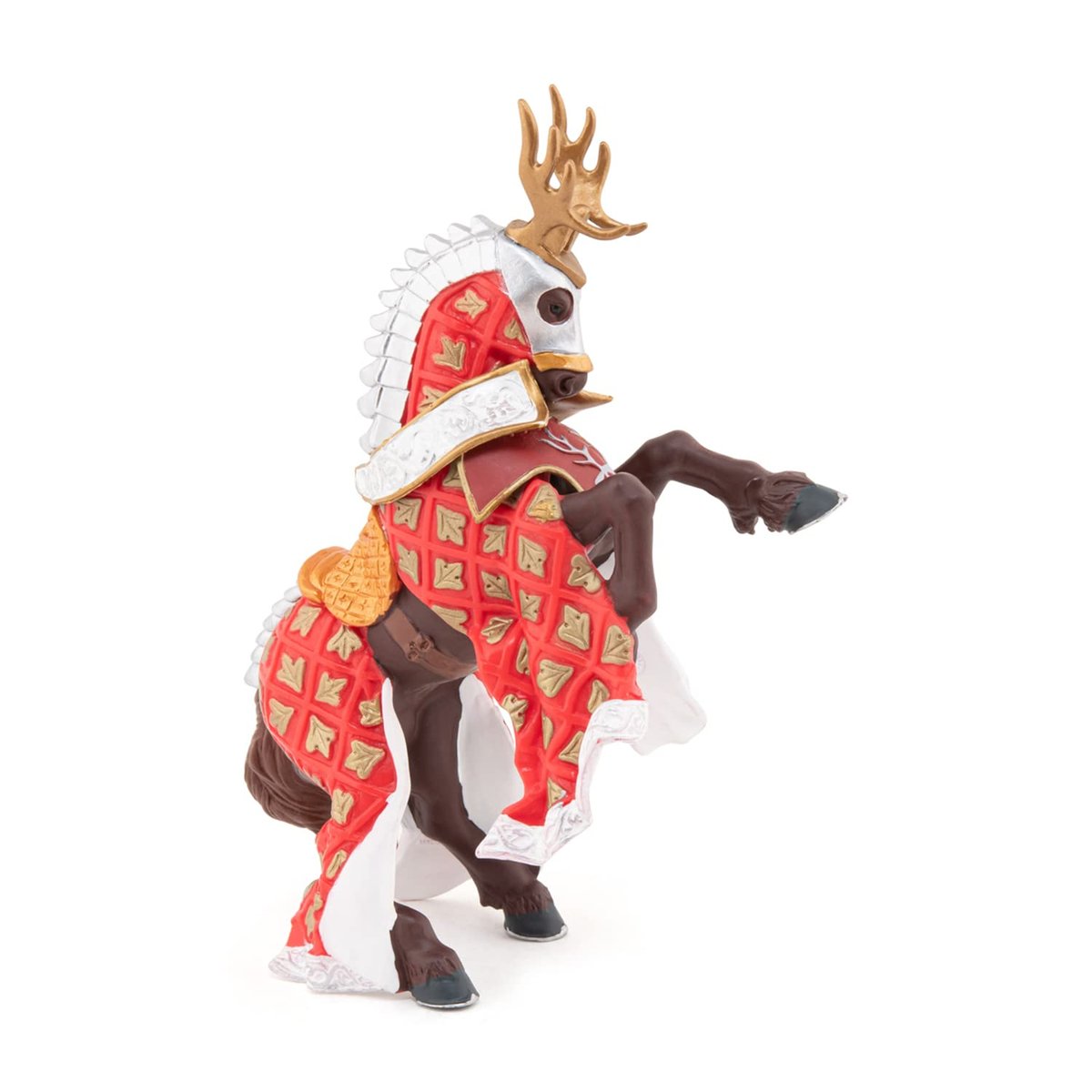 Figurine Cheval du maître cimier cerf rouge, PAPO
