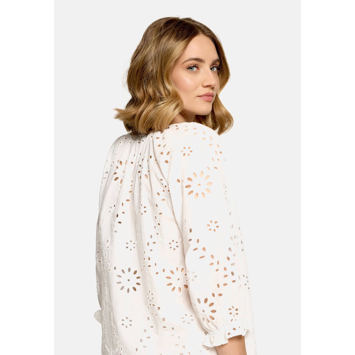 Tunique au look carmen blanc, BETTY BARCLAY