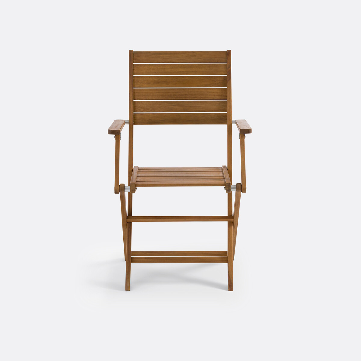 Lot de 2 fauteuils de jardin en acacia, Napli acacia, LA REDOUTE INTERIEURS