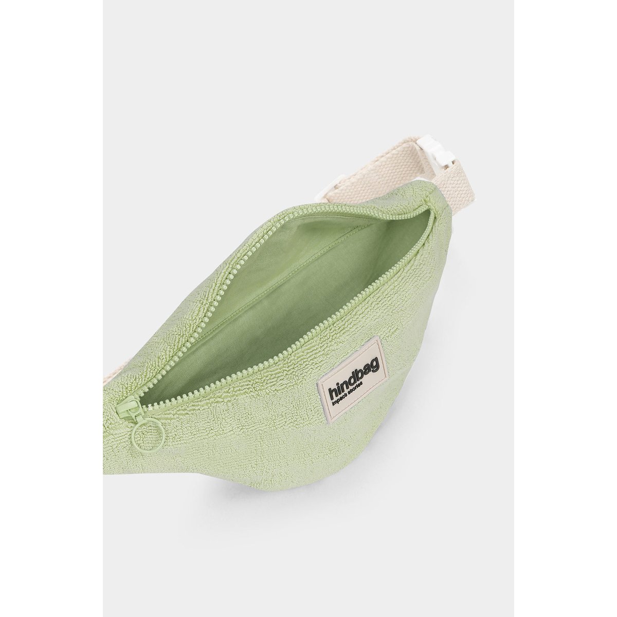 Sac banane enfant Augustin eponge vert amande, HINDBAG