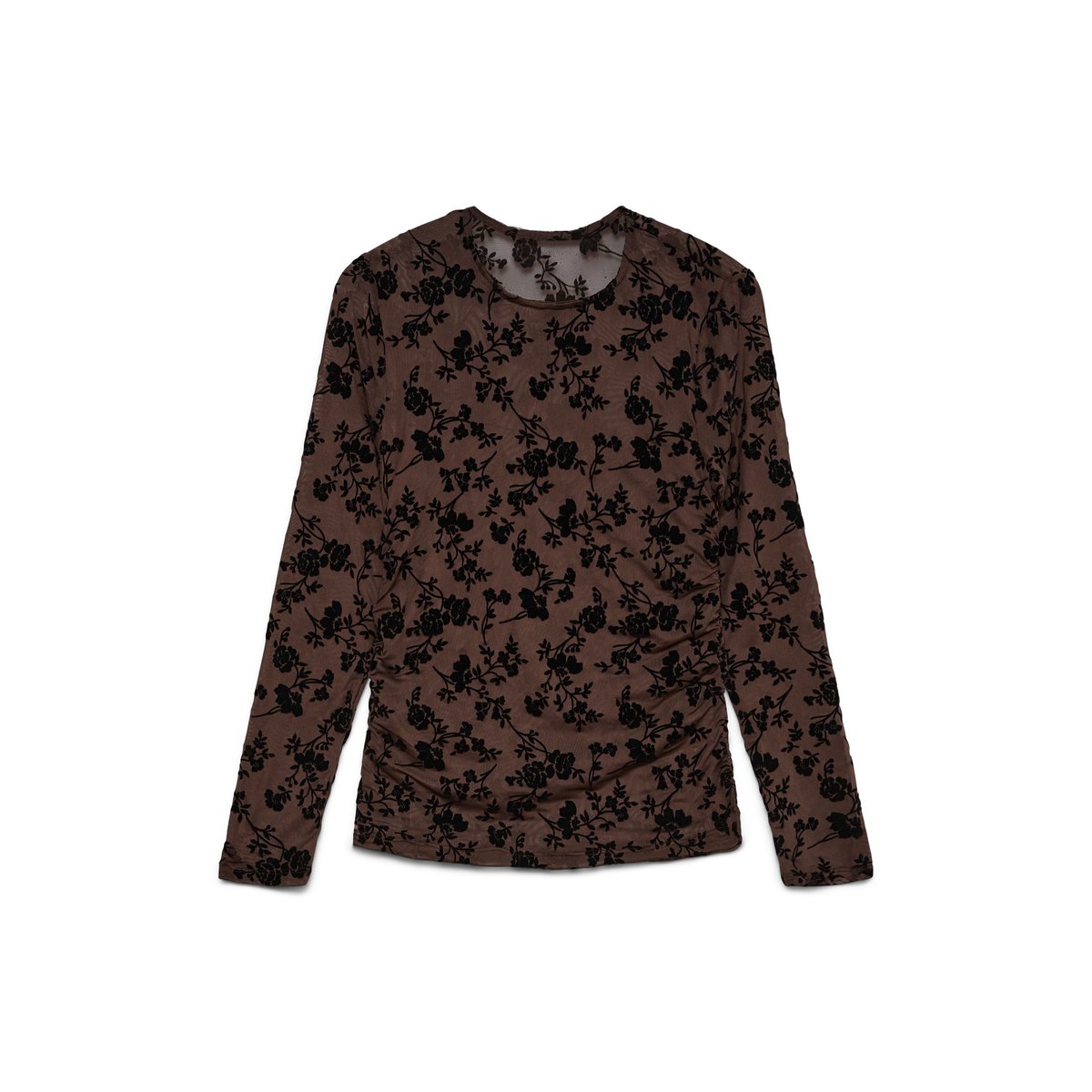 Blouse chocolate brown, VERO MODA