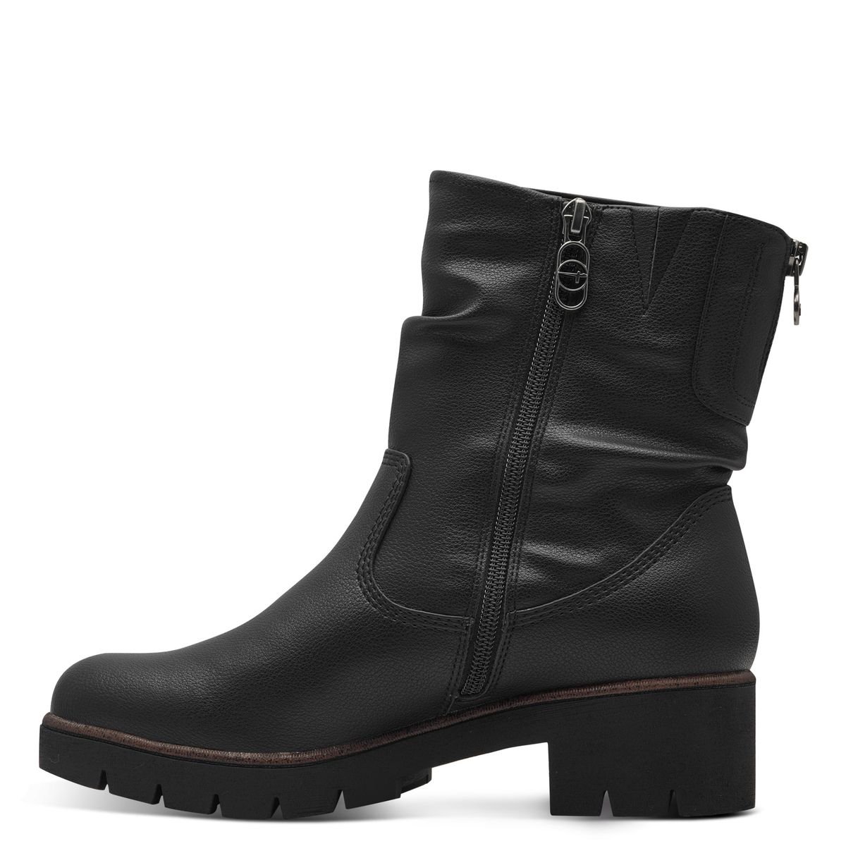 Bottine fourée noir, TAMARIS