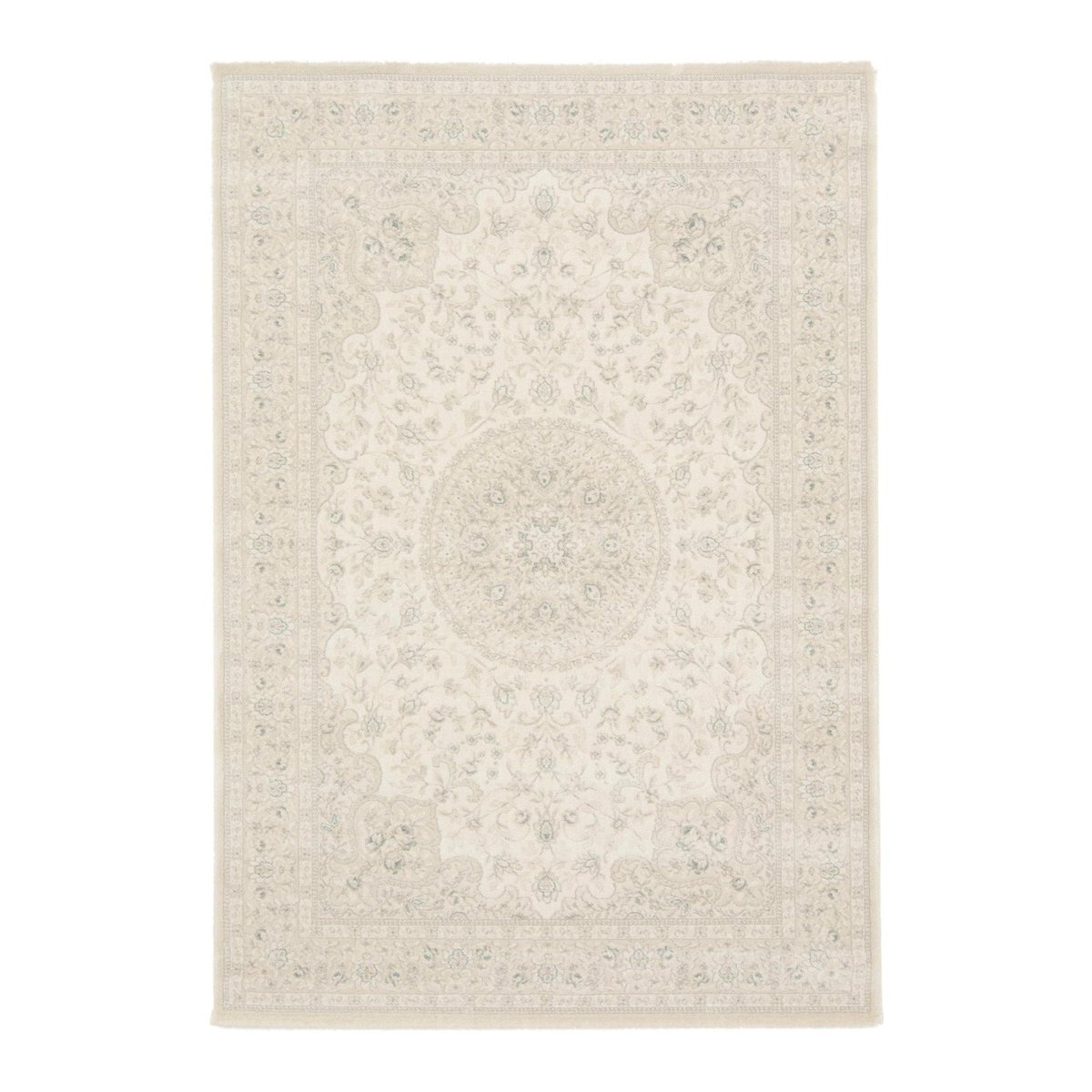 Tapis velours à poil ras TOPKAPI beige sable, AFK LIVING