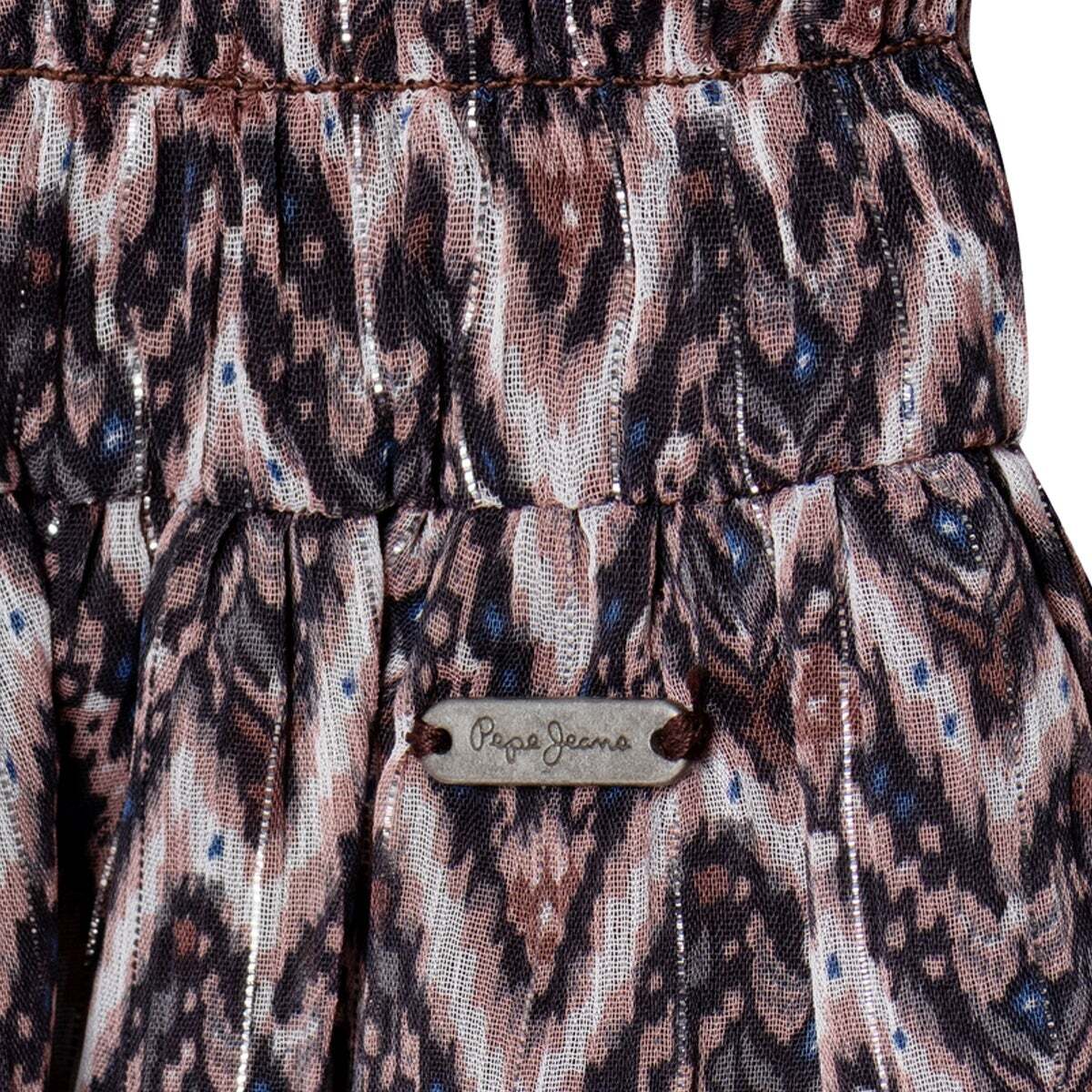 Robe Courte À Imprimé Fantaisie gris cendre, PEPE JEANS