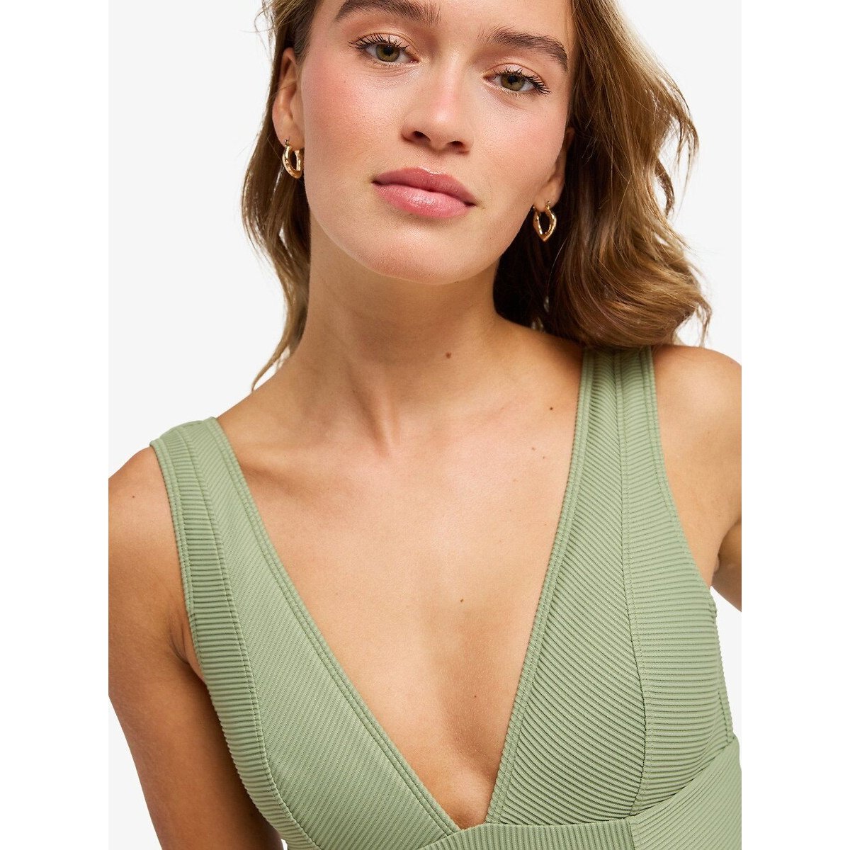 Costume da bagno intero ROXY LOVE kaki, ROXY