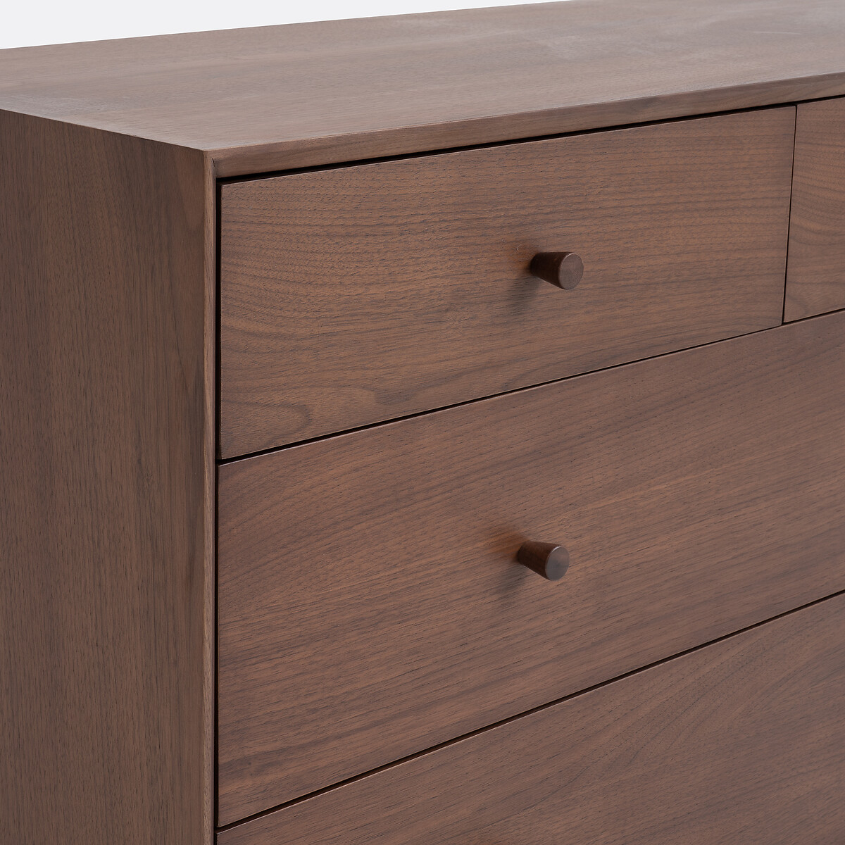 Commode vintage 4 tiroirs, QUILDA noyer, LA REDOUTE INTERIEURS