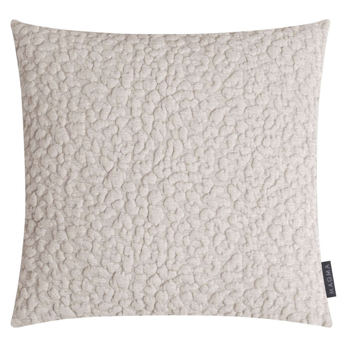 Housse de coussin effet 3D motif panthère COSMO beige, MAGMA HEIMTEX