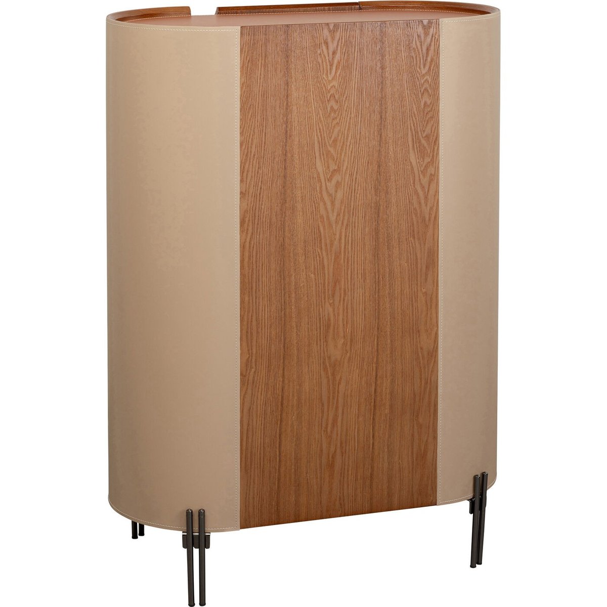 Buffet haut en simili, TANGO marron, KARE DESIGN