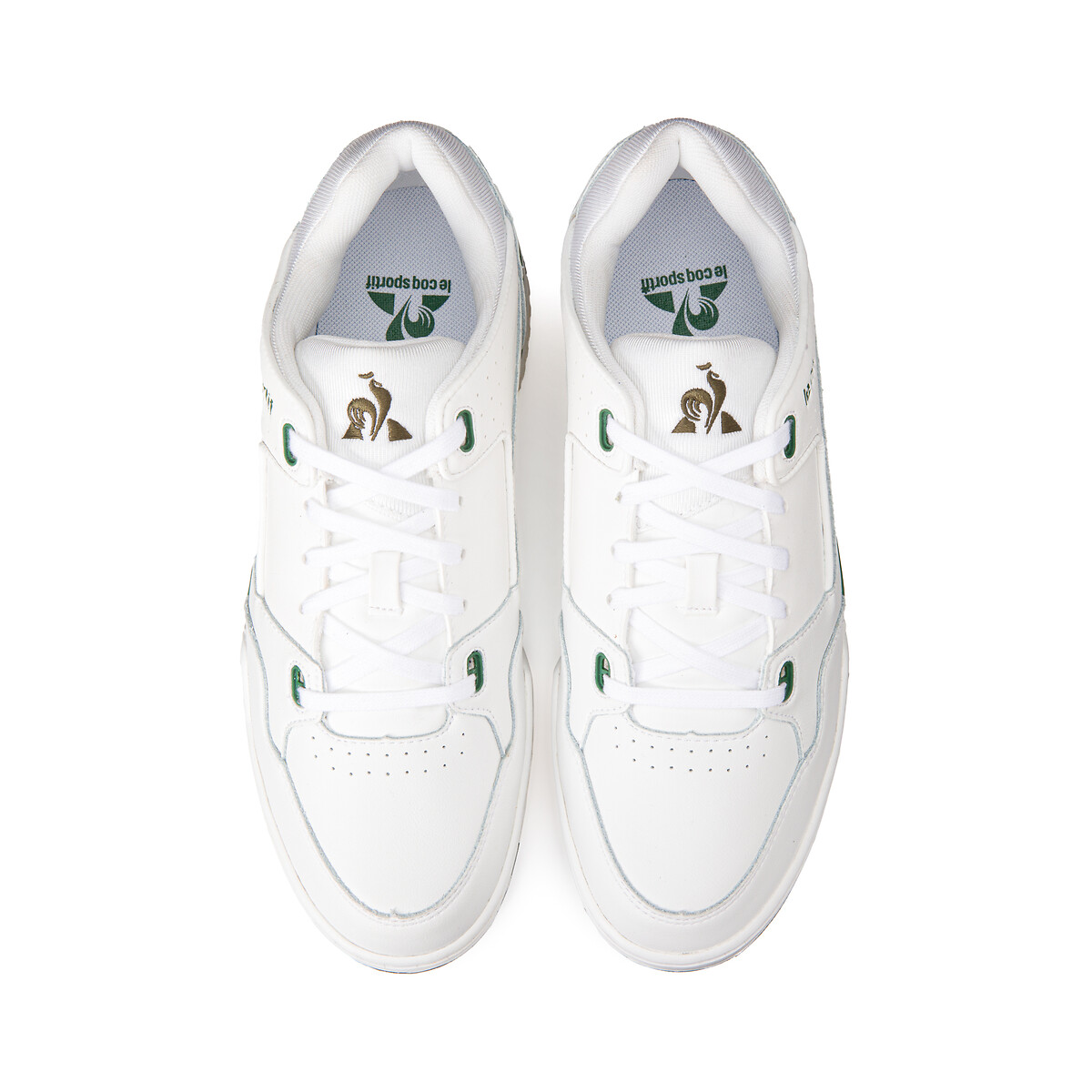 Baskets LCS T1000 blanc/vert, LE COQ SPORTIF