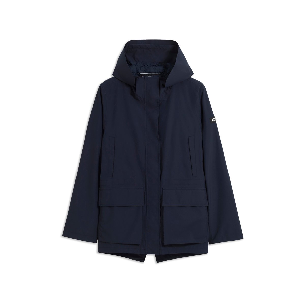 Parka courte imperméable MTD bleu marine, AIGLE