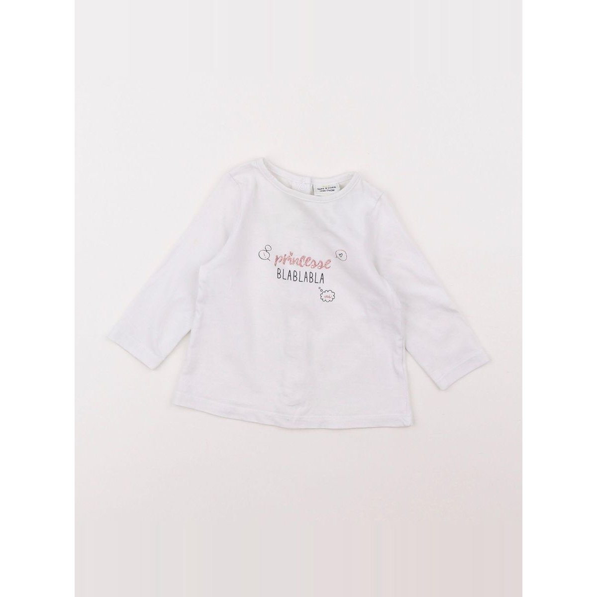 Tee-shirt - Etat satisfaisant blanc, TAPE A L'OEIL