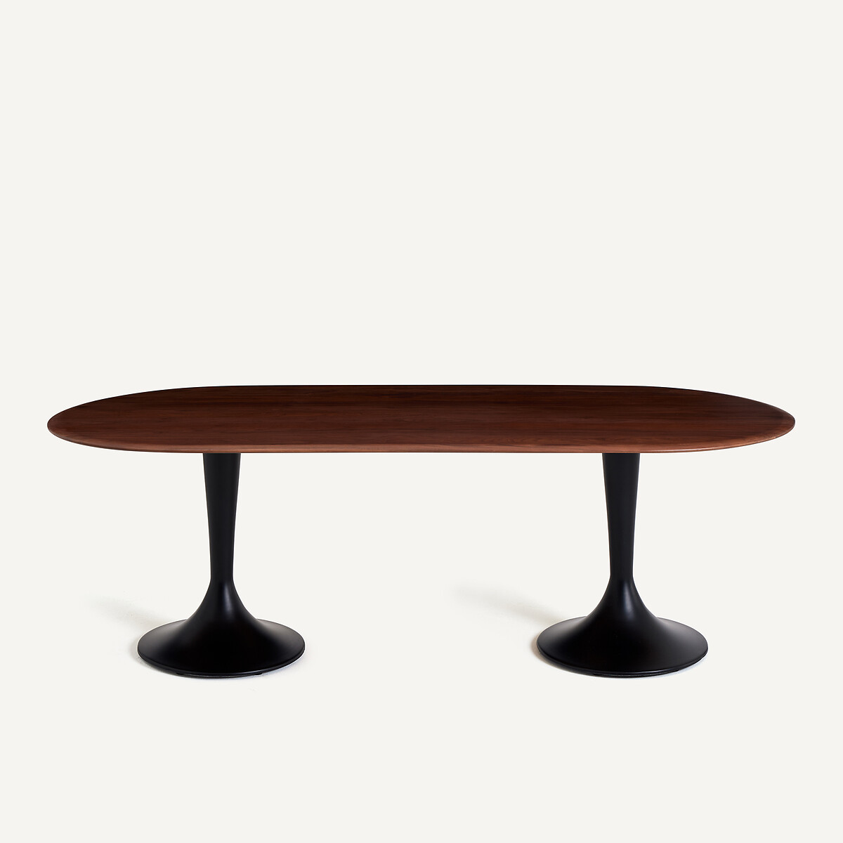 Plateau de table ovale en noyer, longueur 220 cm, OVALO noyer, AM.PM