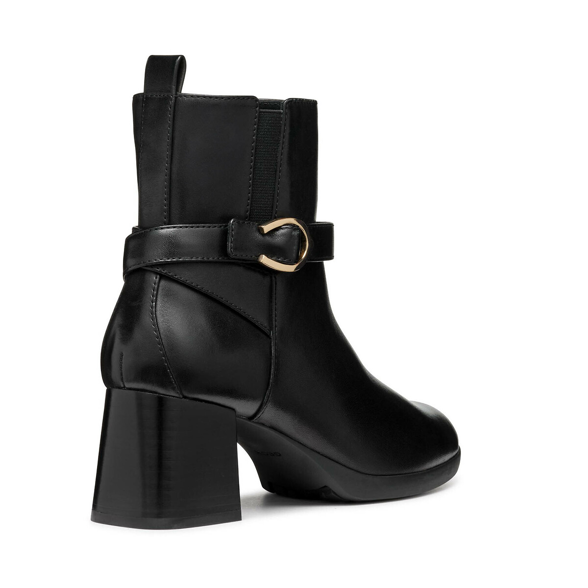 Walk Pleasure 55 Ankle Boots in Leather black, GEOX