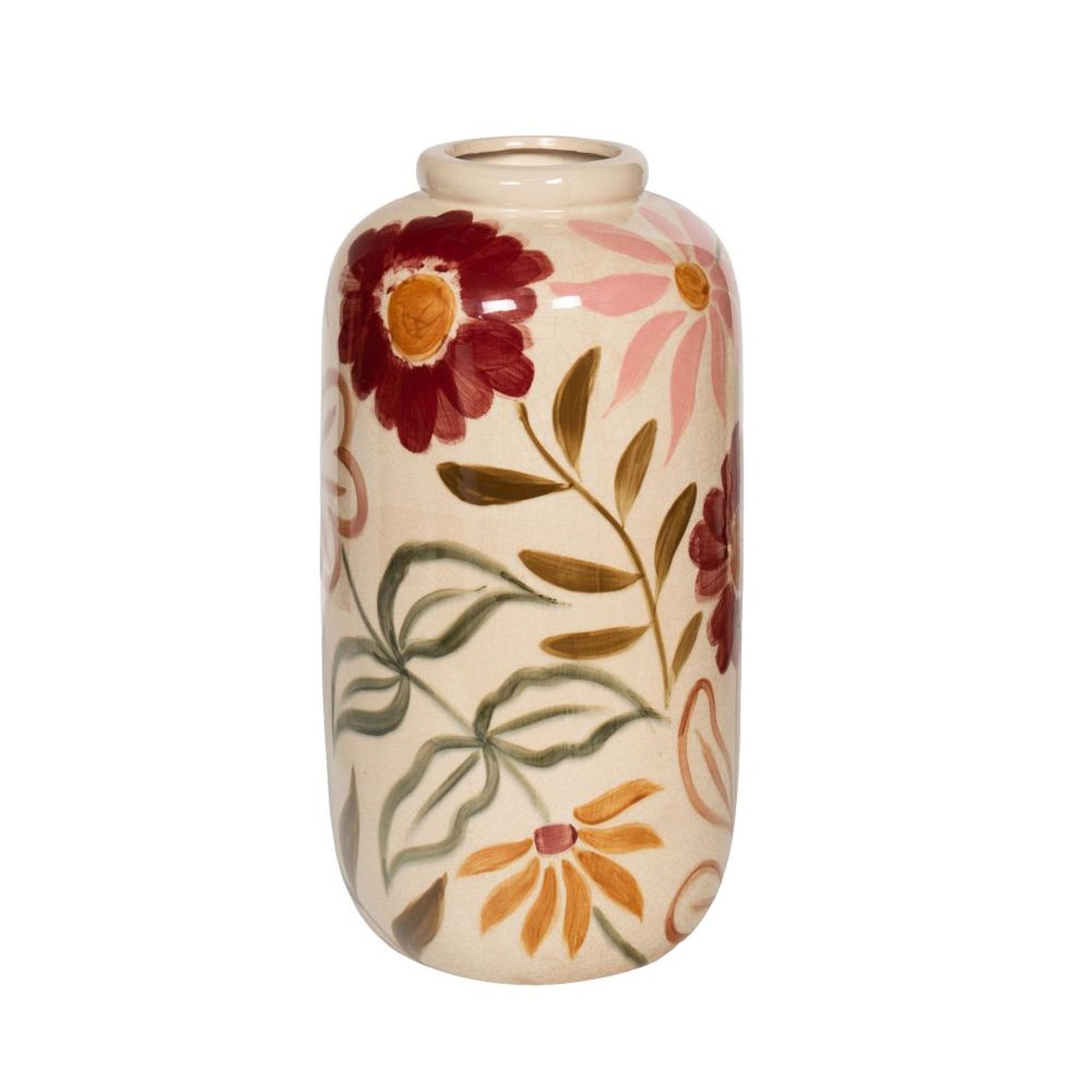 Vase Florine grand modèle - FLORINE crème / ivoire, AMADEUS