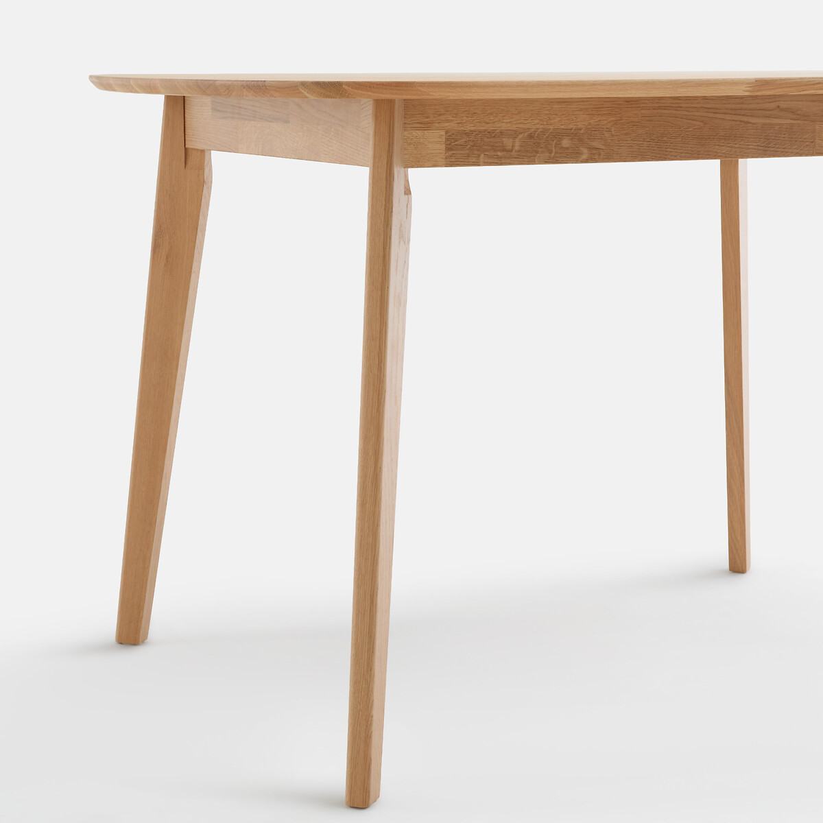 Dalmar Solid Oak 4 Seater Rectangular Dining Table oak, LA REDOUTE INTERIEURS