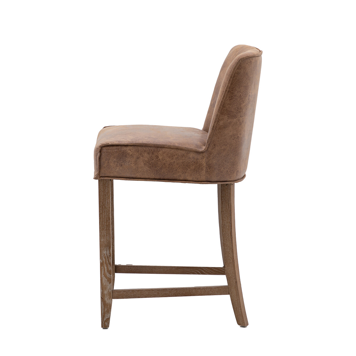 Terrance Vintage Leather Bar Stools (Set of 2) brown              , ÉDITÉ
