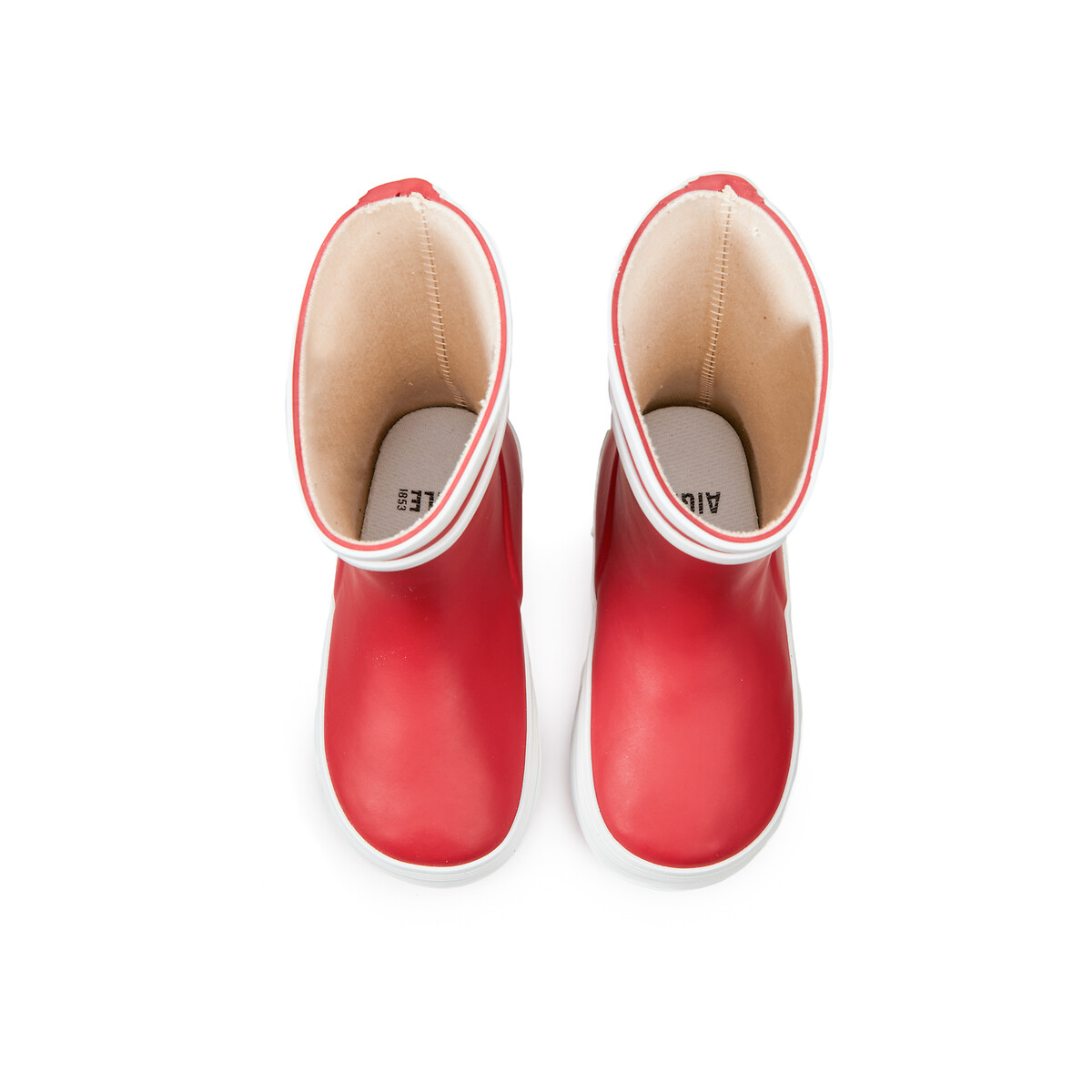 Botas de chuva BabyFlac 2 vermelho/branco, AIGLE