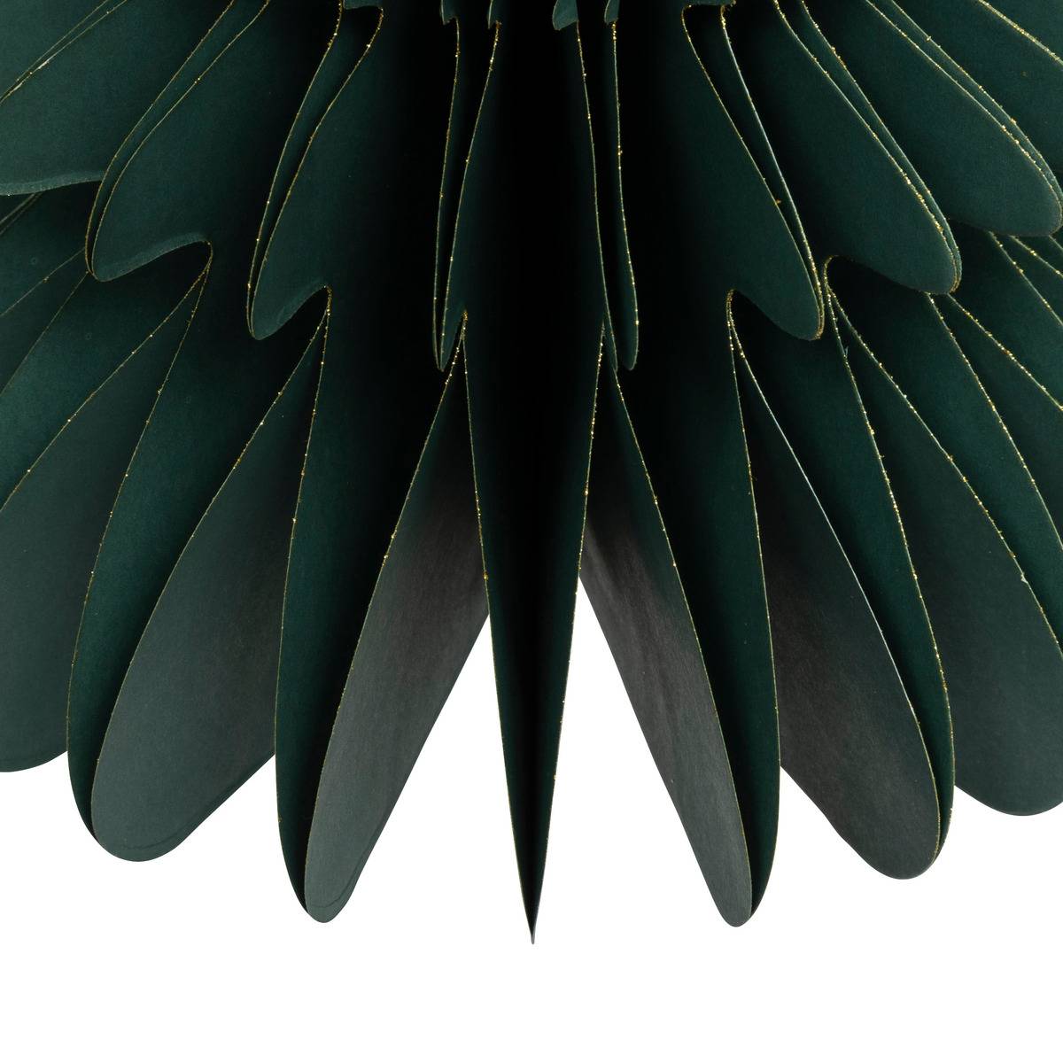 Sapin H30 cm papier vert KAMI vert, ATMOSPHERA