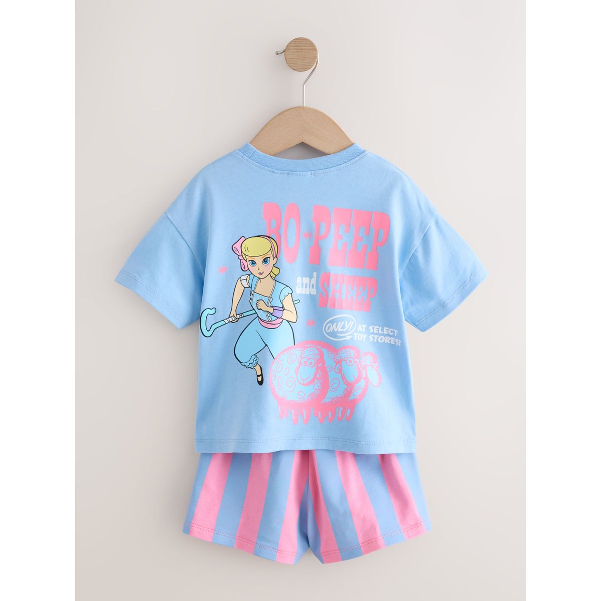 Short et t-shirt toy story bo peep bleu/rose, NEXT