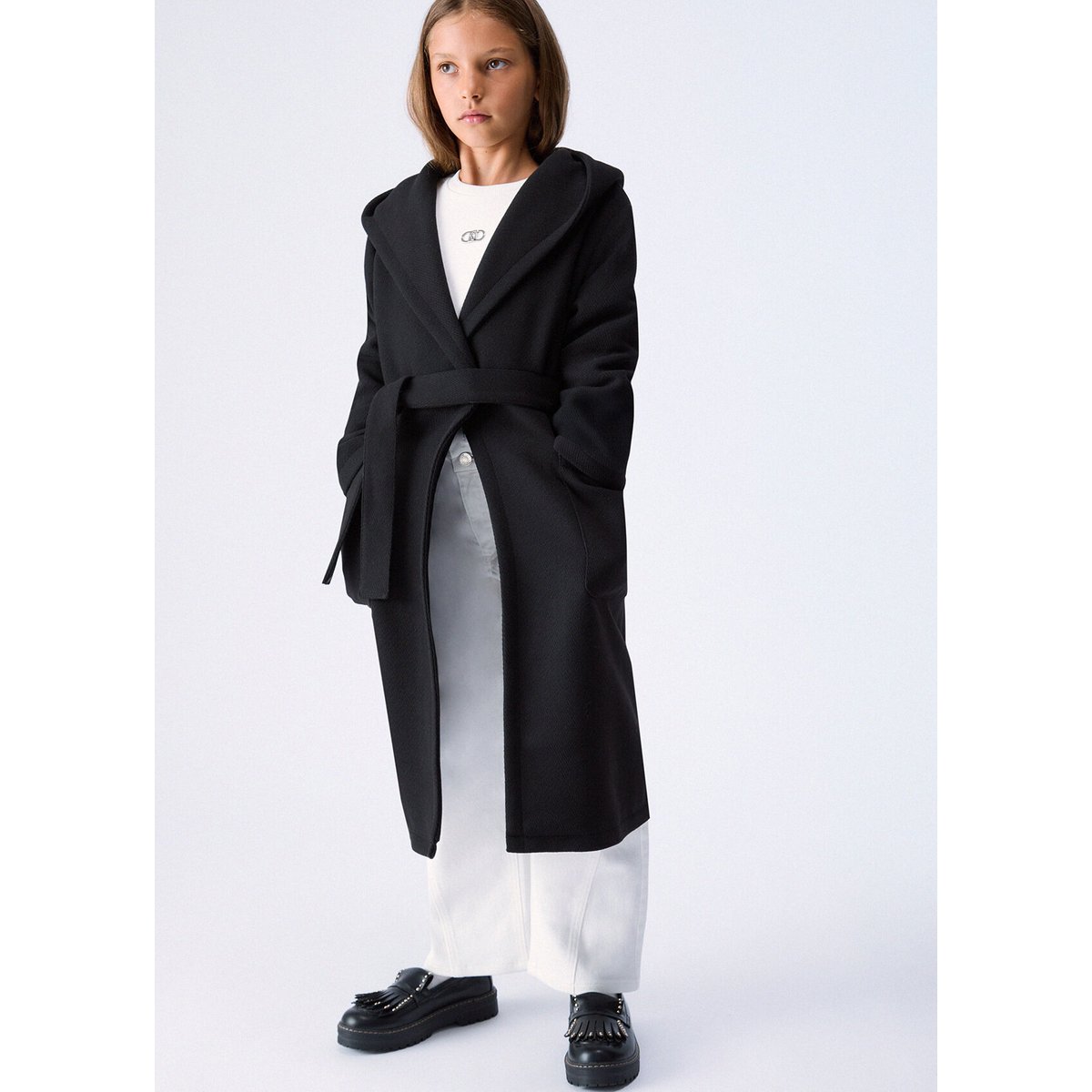 Sweat-shirt avec lacets blanc, LIU JO