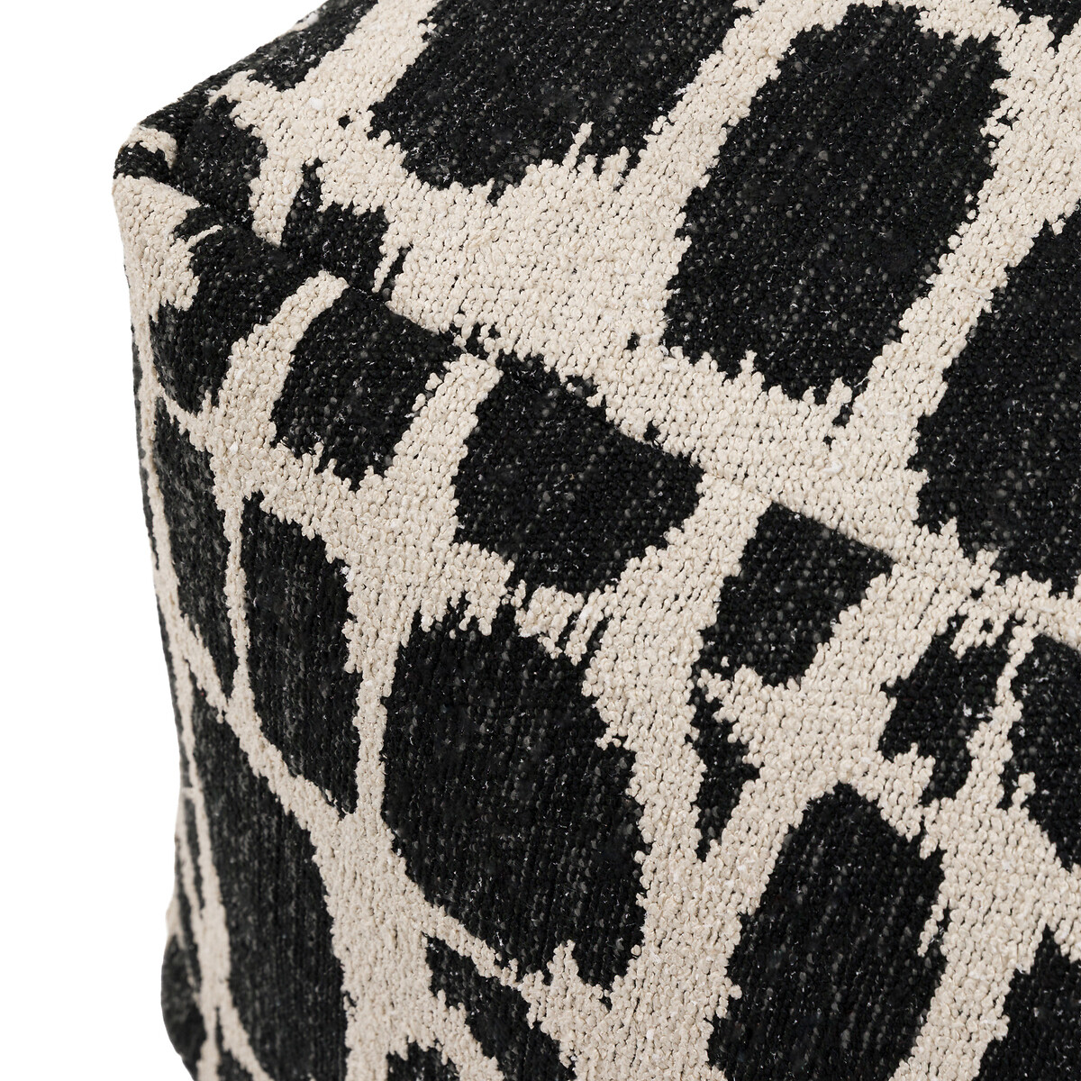 Elena Jacquard Pouffe 55x55cm slate, ÉDITÉ