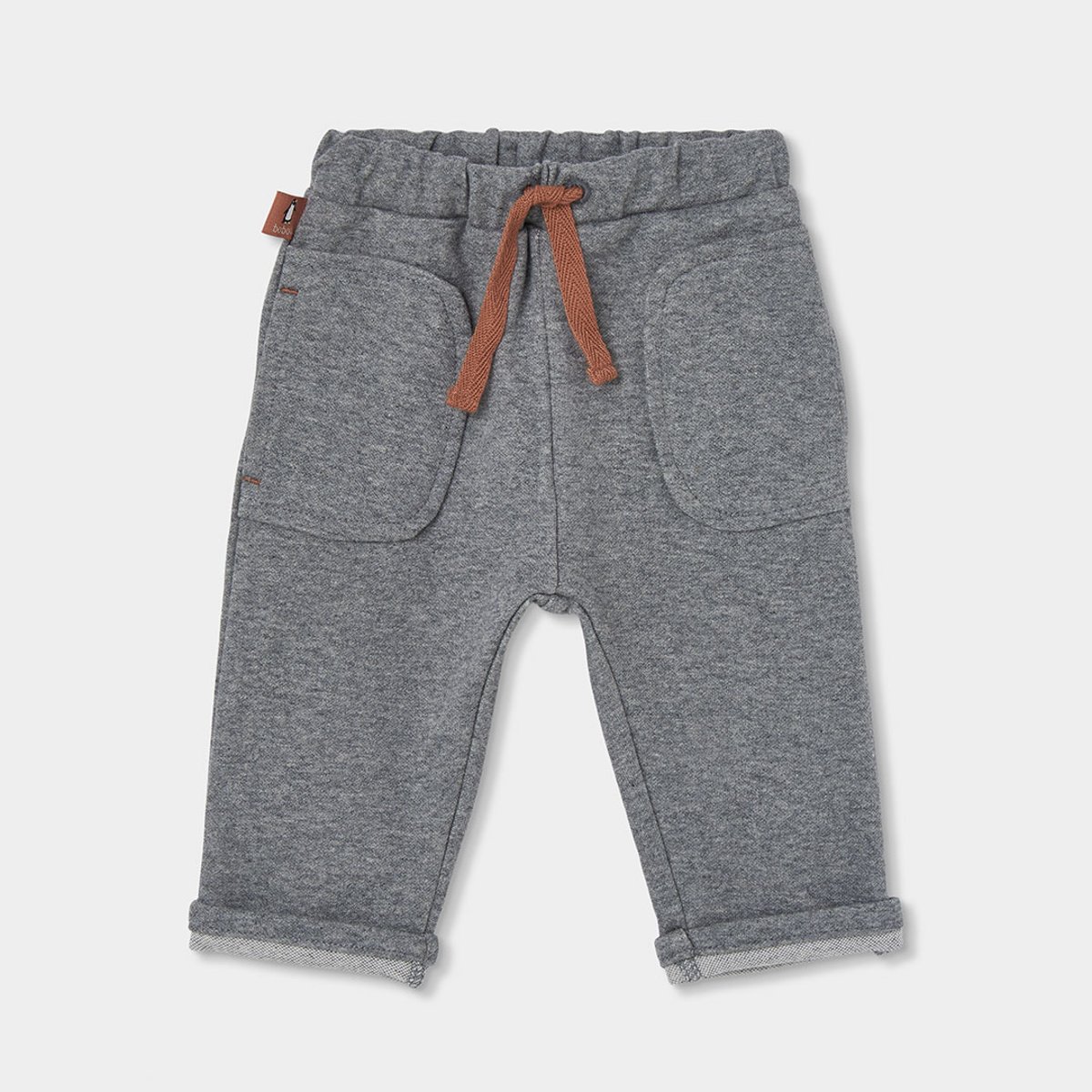Ensemble bébé garçon en maille avec pingouins beige, BOBOLI