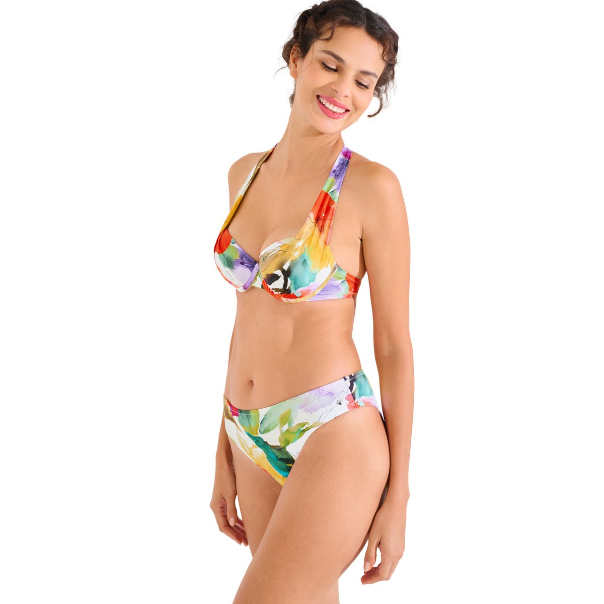 Bas maillot slip de bain ROMA blanc, LISCA