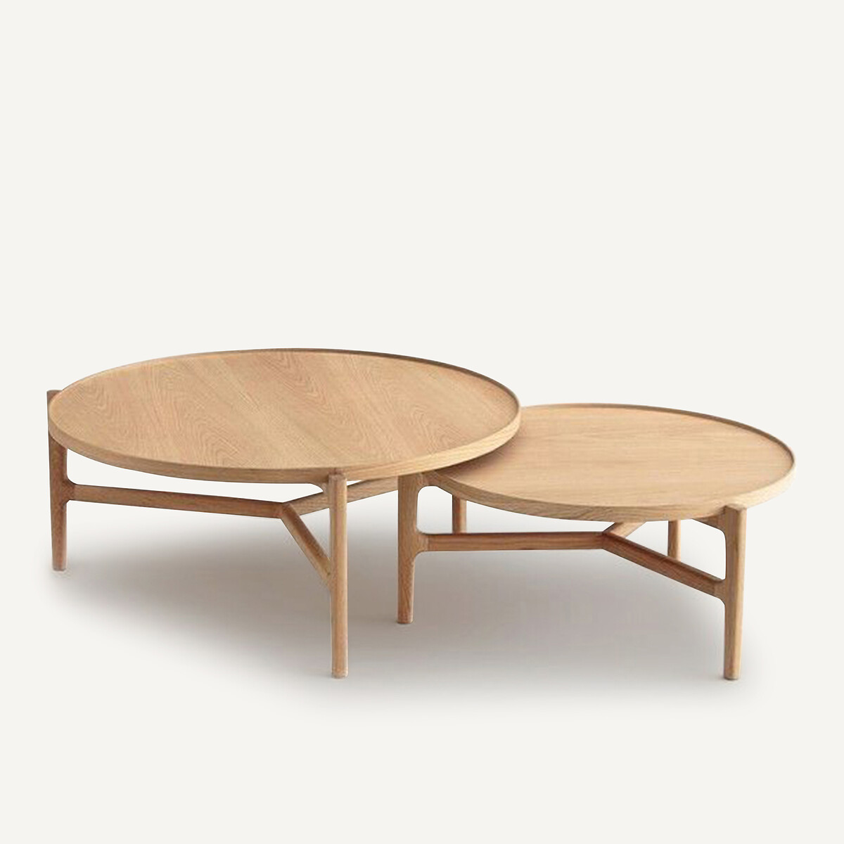 Table basse ø94 cm chêne, Alyasa chêne naturel, AM.PM