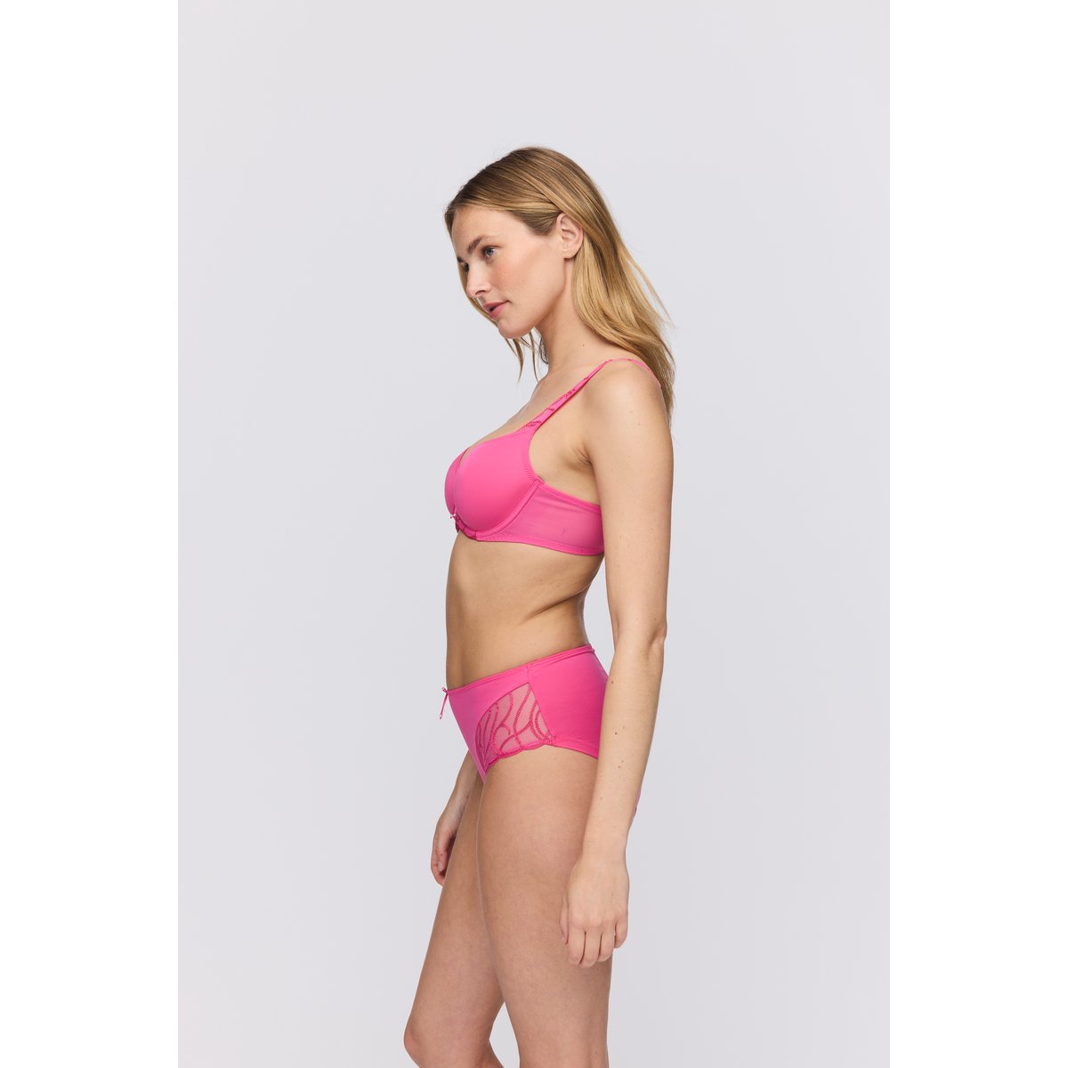 Soutien gorge rembourré - forme coeur HELEEN rose - hollywood pink, MARIE JO