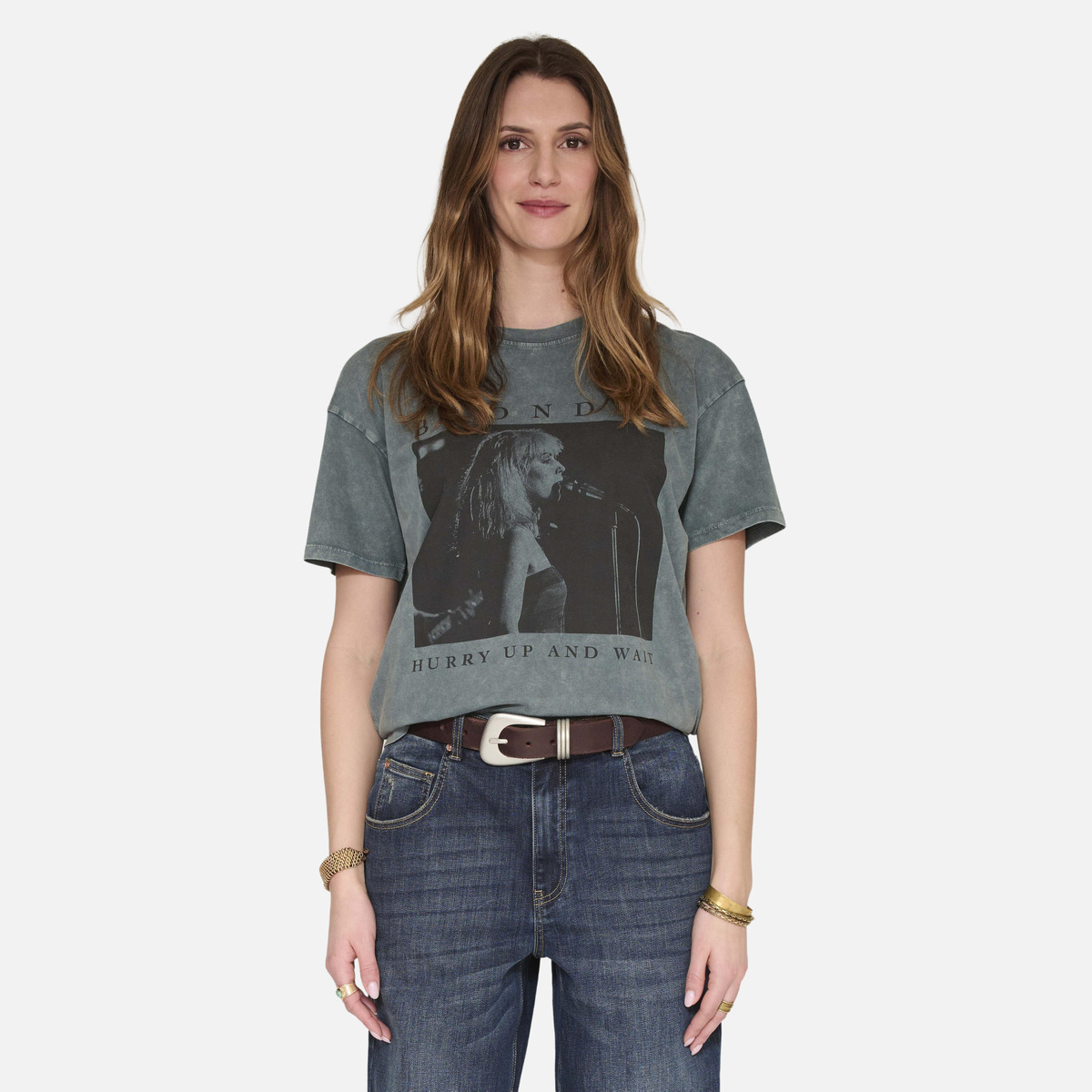 Tshirt TOMY BLONDIE jade, MKT STUDIO