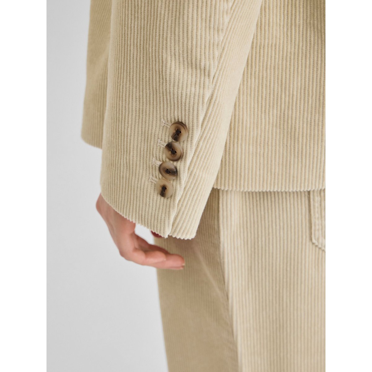 Blazer gris - pelican1, ROUGE EDIT